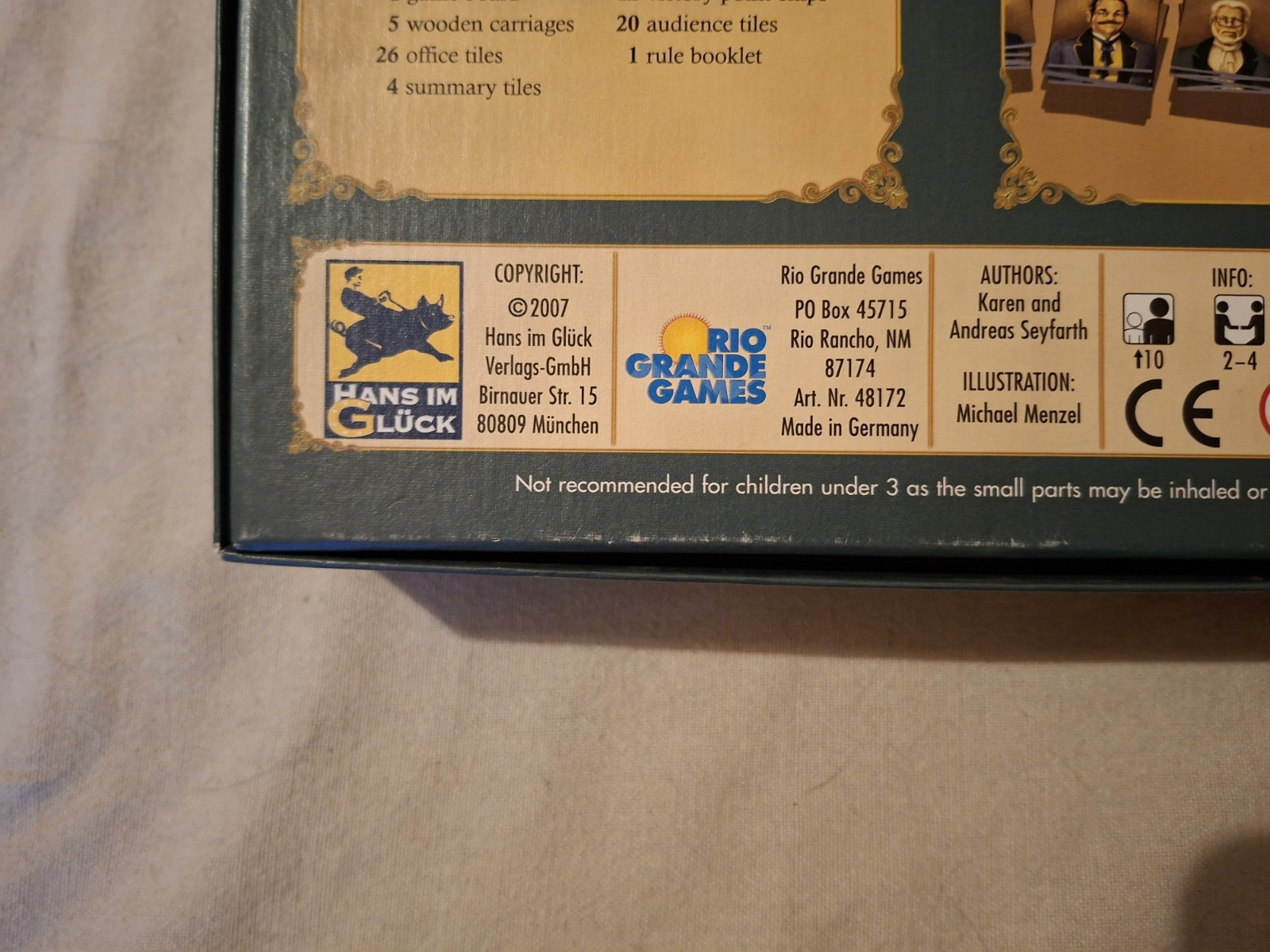 Thurn and Taxis All Roads Lead to Rome Board Game Expansion