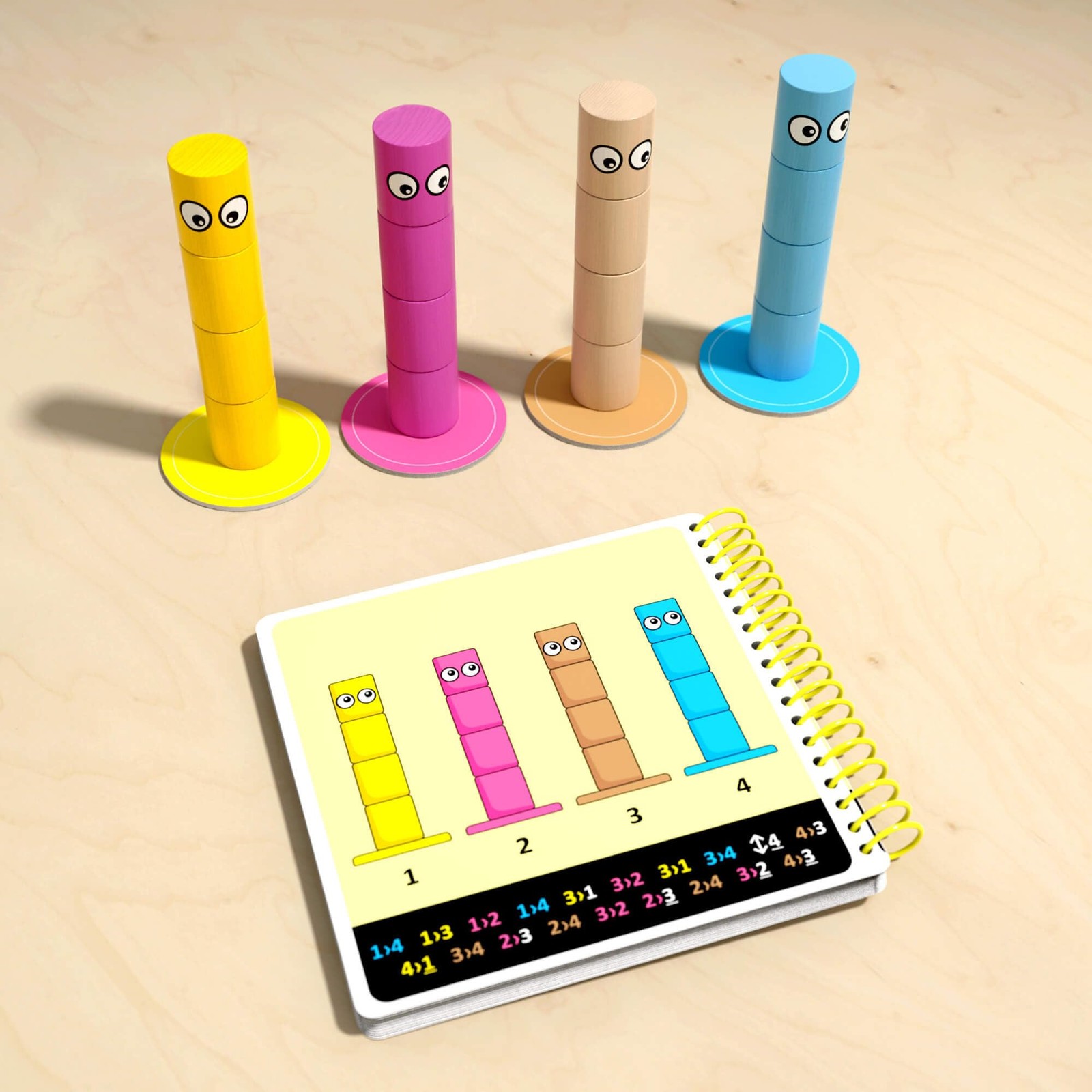 Amanda’s Alpacas Stacking Puzzle Game: 60 Logic Challenges and Brain Teaser P…