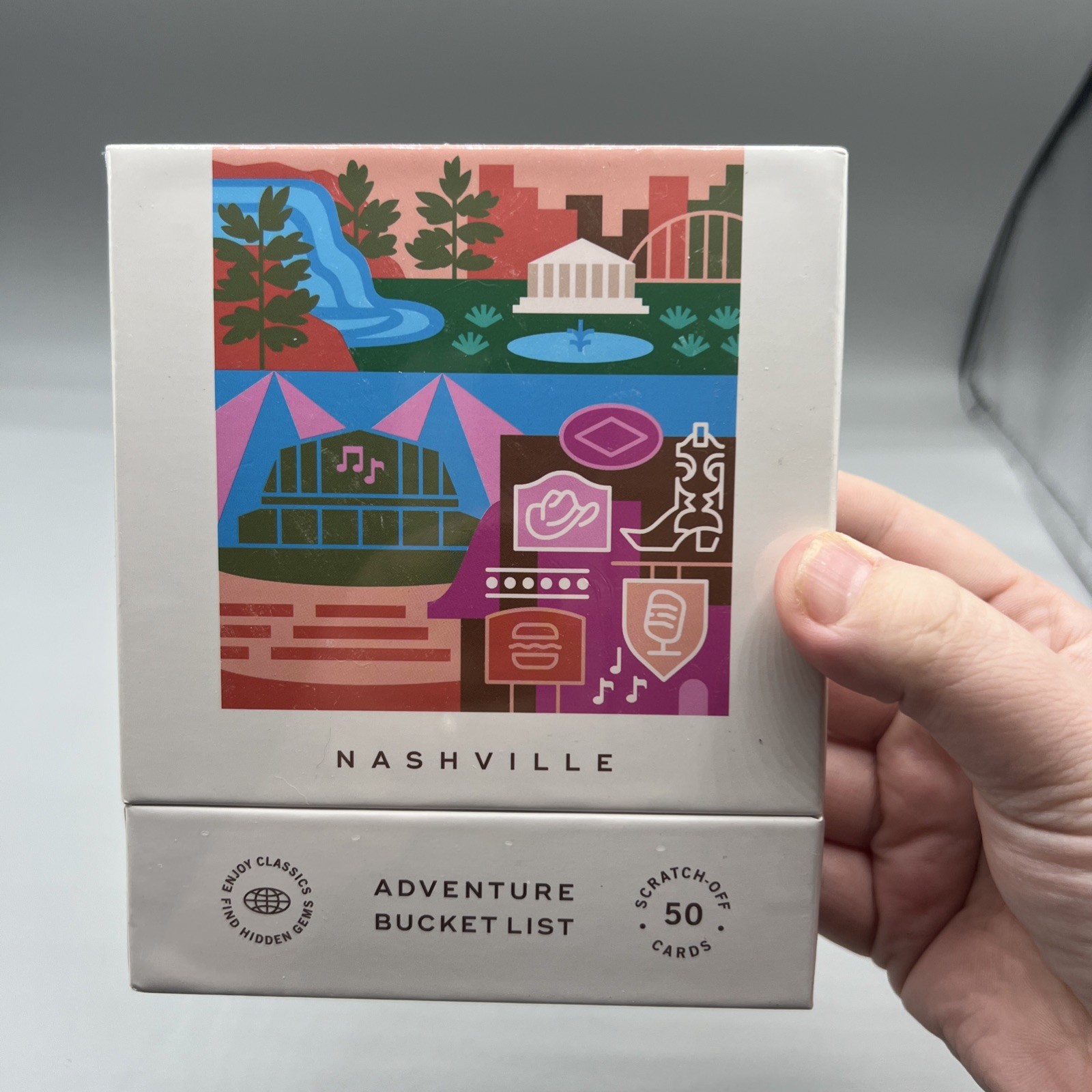 Nashville Adventure Bucket List: 50 Scratch-Off Cards Outdoor Activities NEW