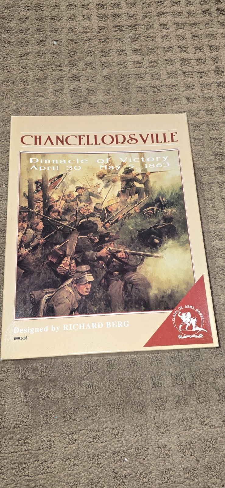 Chancellorsville 1863 War Game — Pinnacle Of Victory