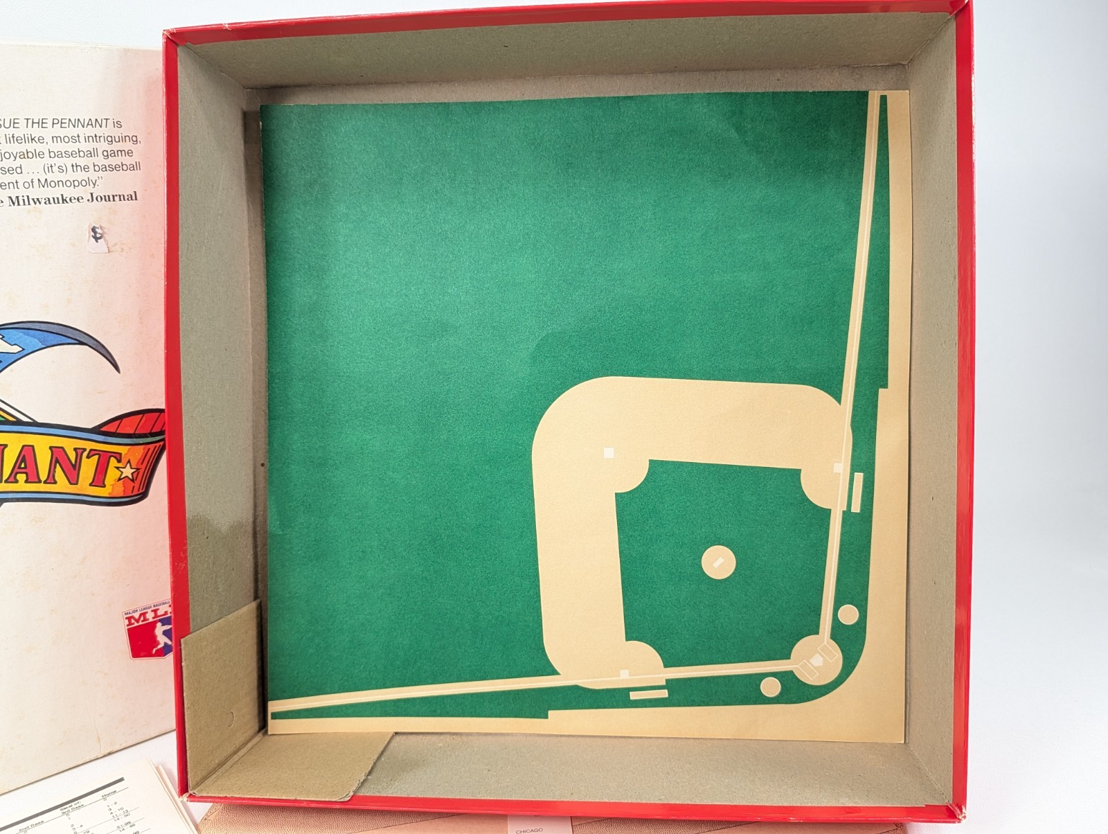 Pursue the Pennant Baseball Simulation Board Game 1987 Edition