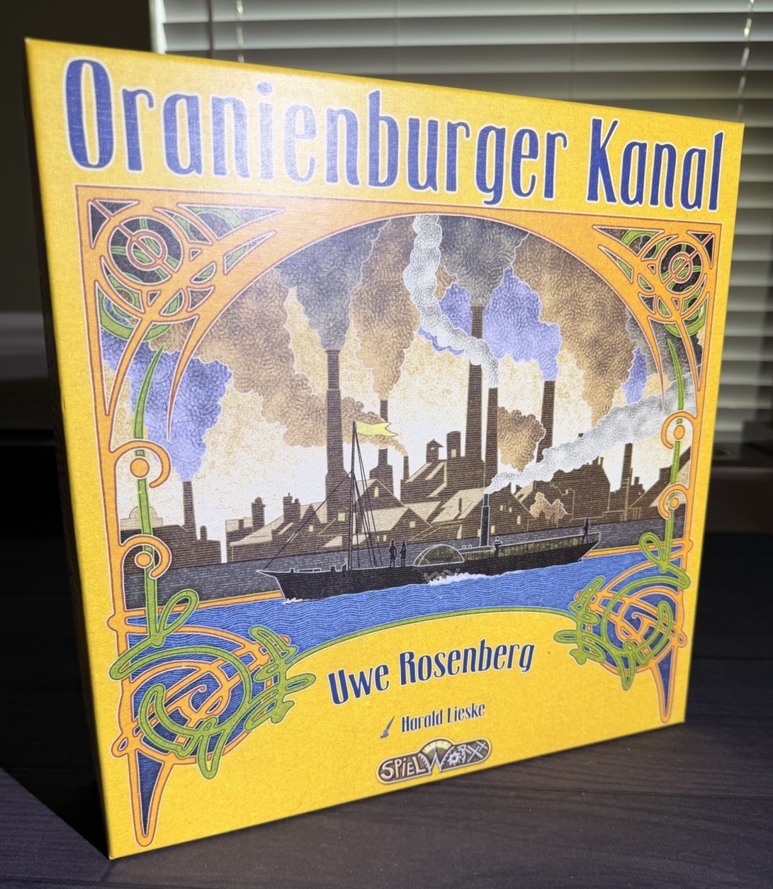 Oranienburger Kanal Spielworxx Boardgame German/English Ed) Unplayed Box EX/NM