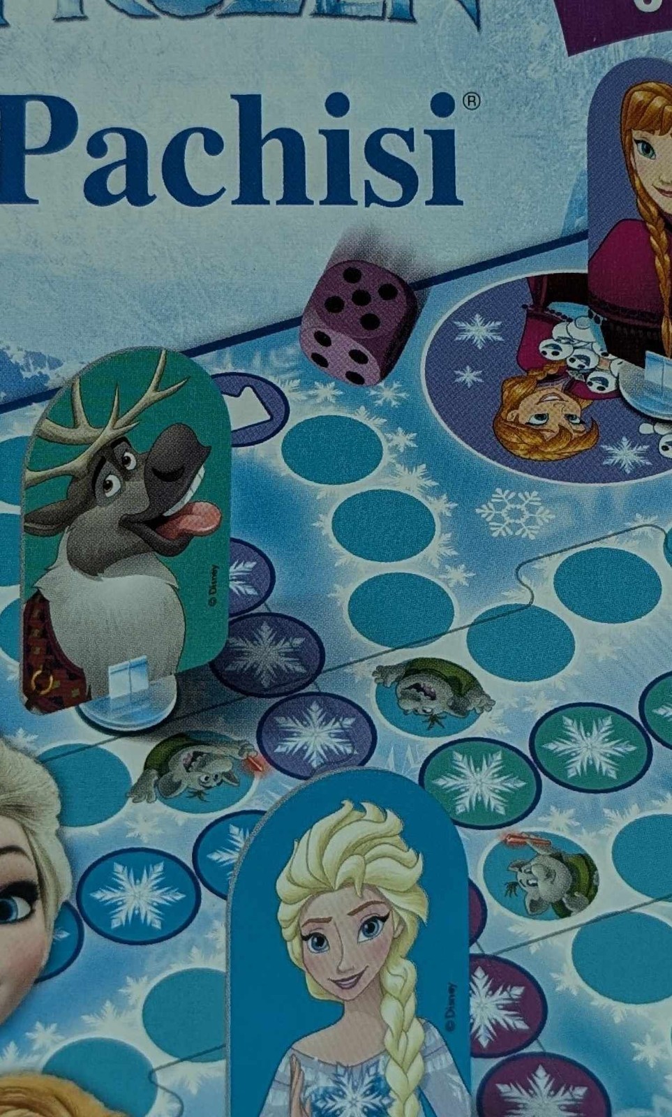 Ravensburger 23448 Pachisi Disney Frozen Frozen Elsa Anna Olaf Sven NEW