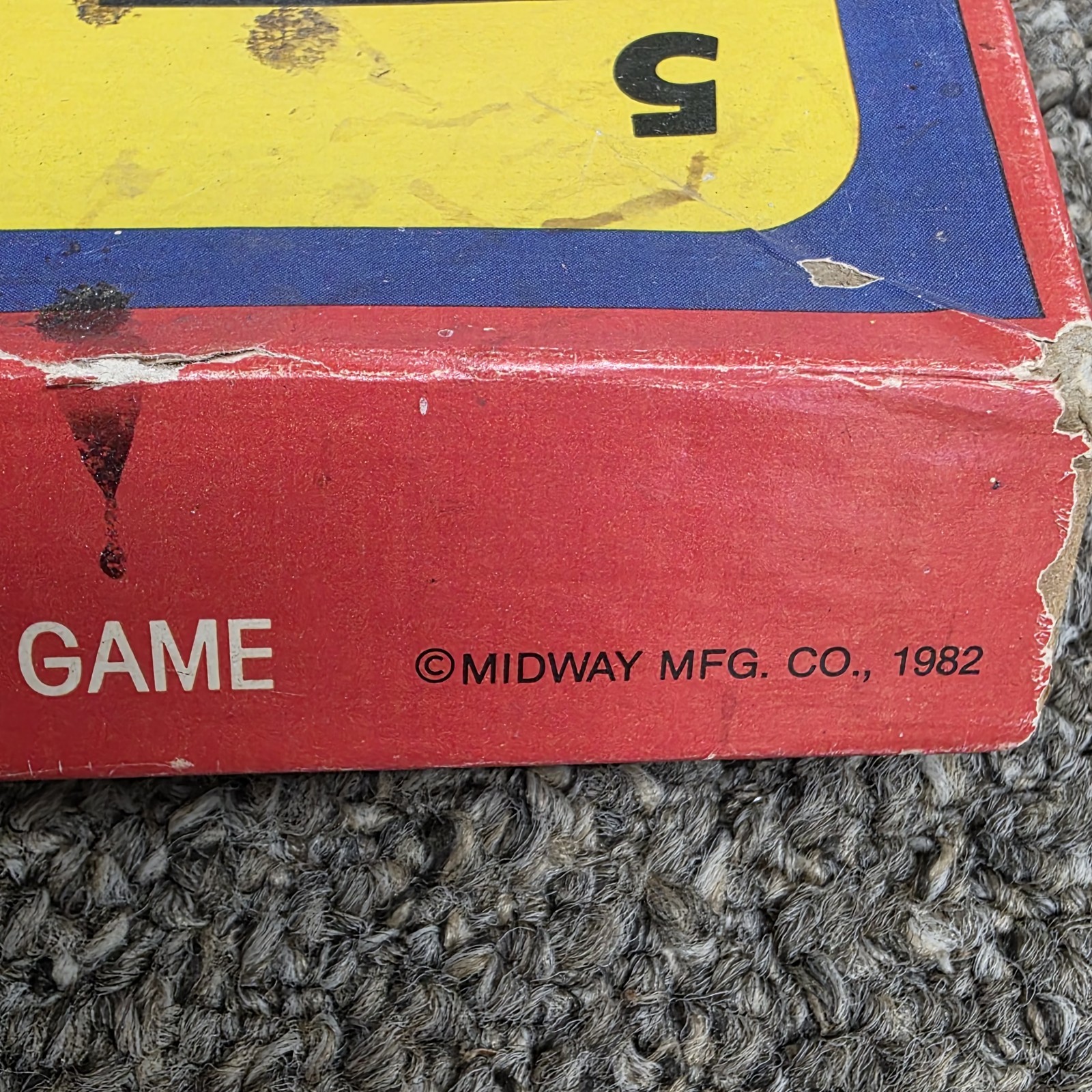 Vintage 1982 Pac-Man Card & Board Game Milton Bradley Complete Arcade Classic