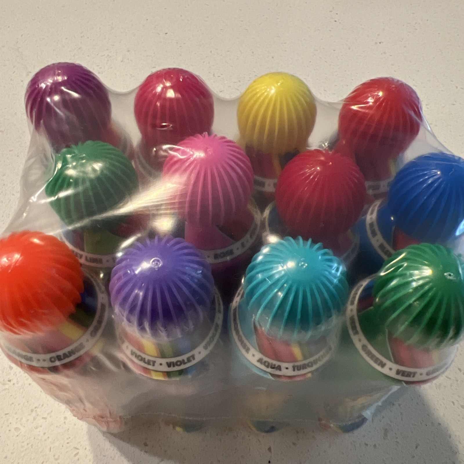 Dab-O-Ink 3Oz Bingo Daubers – Mixed Colors – 12Ct – New Sealed