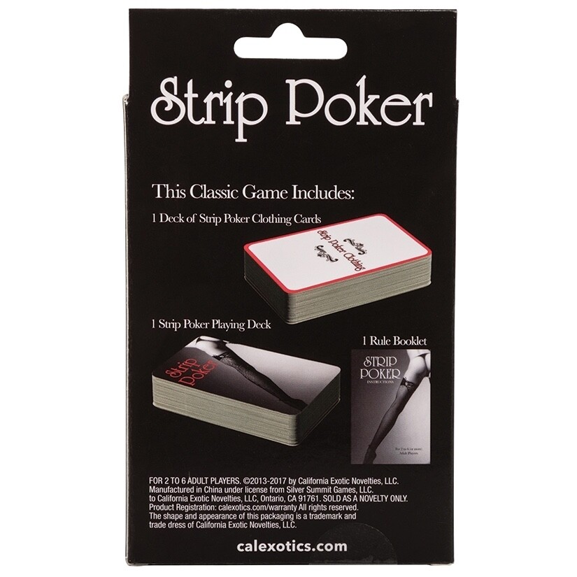 Strip Poker! Adult Cards Game for Couples and Foreplay Fun