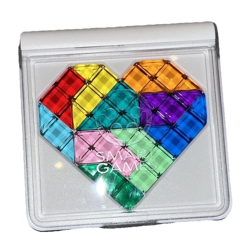 SmartGames IQ Love Travel Puzzle Game 120 Challenges 100% Complete Ages 7+_B2
