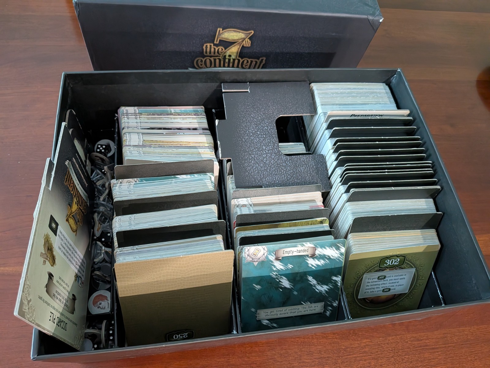The 7th Continent Board game – Kickstarter Edition w/All Original Cards