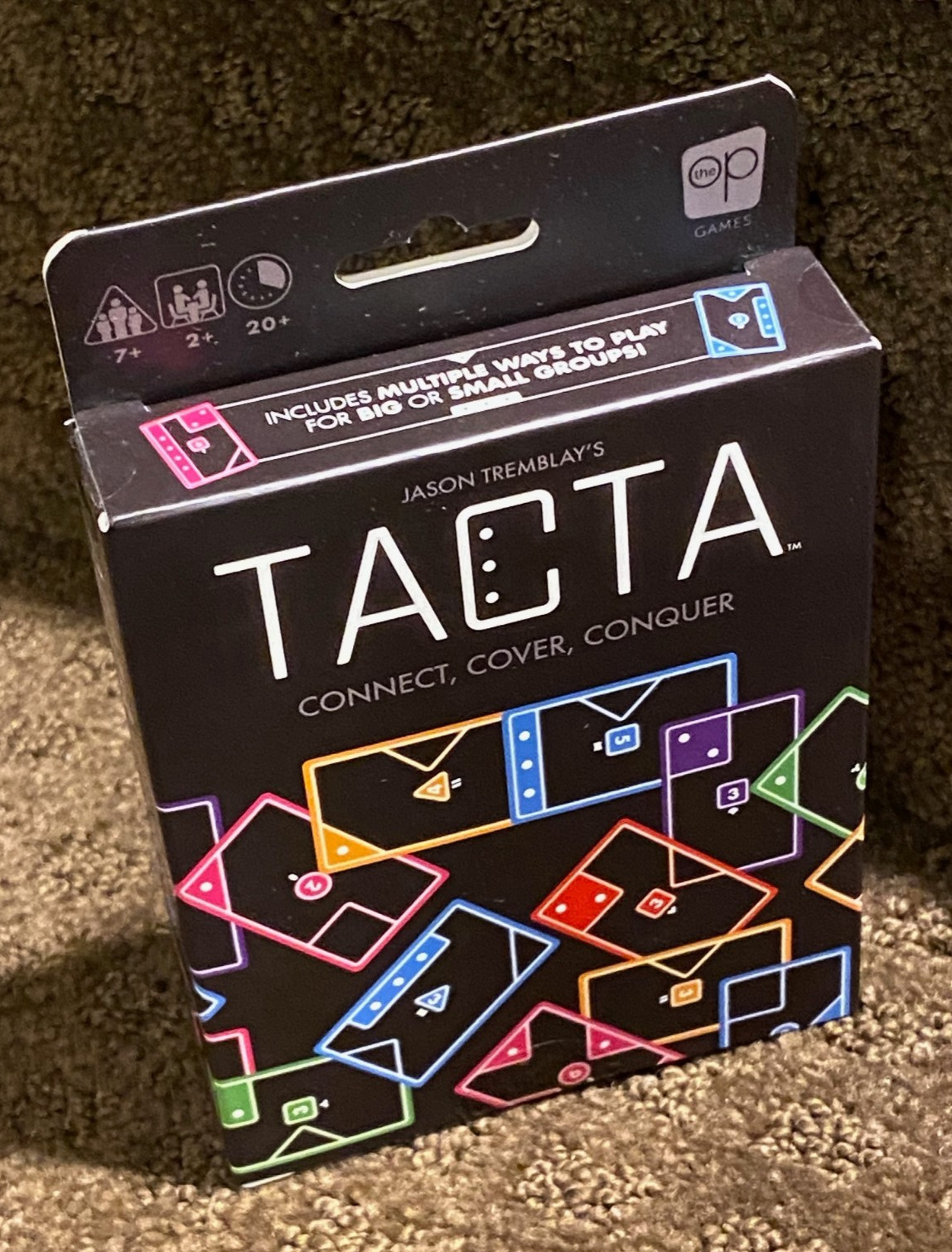 TACTA Card Game – Designed by Jason Tremblay – 109 Cards & Rules – The OP Games