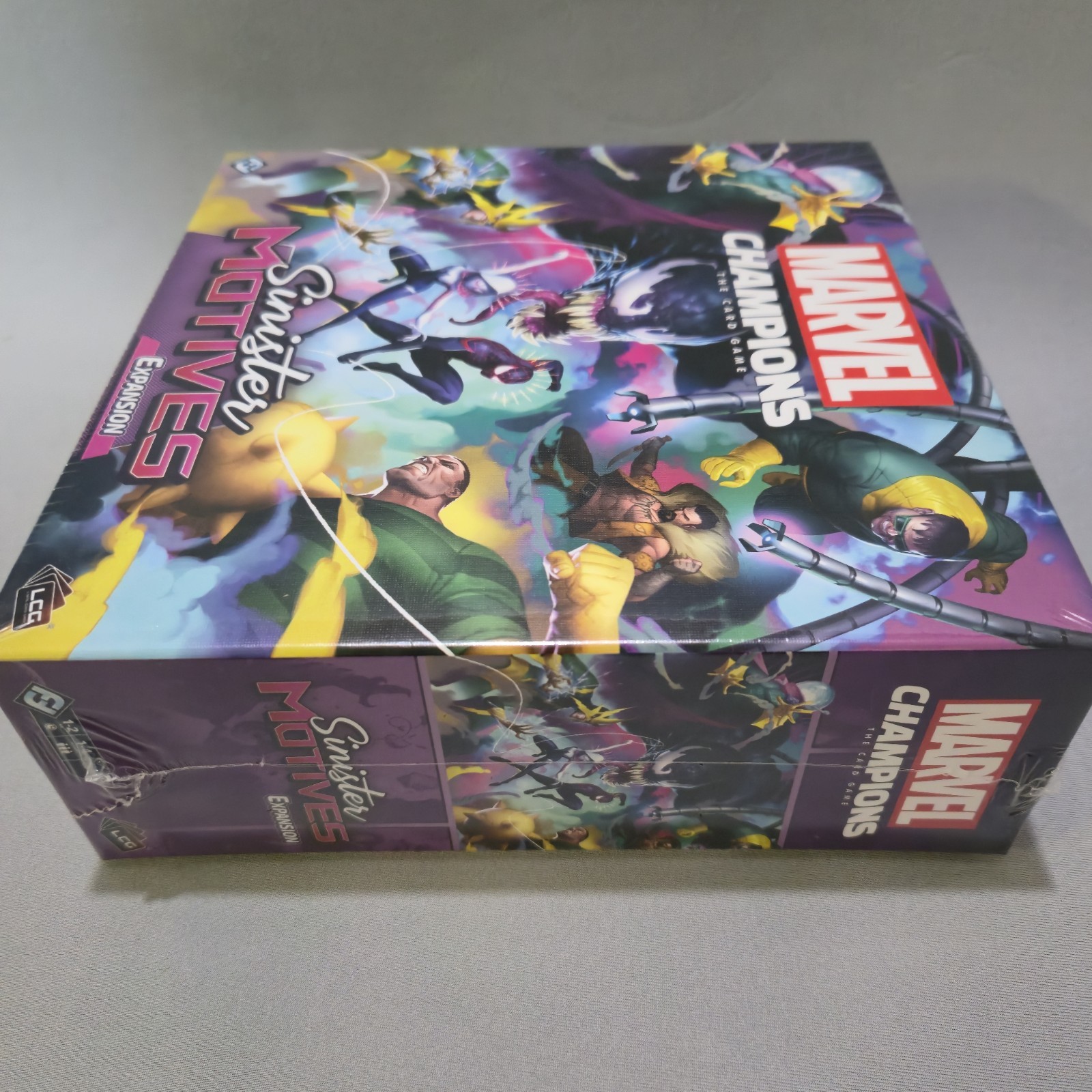 Marvel Champions Sinister Motives expansion Ghost Spider Miles Morales SEALED