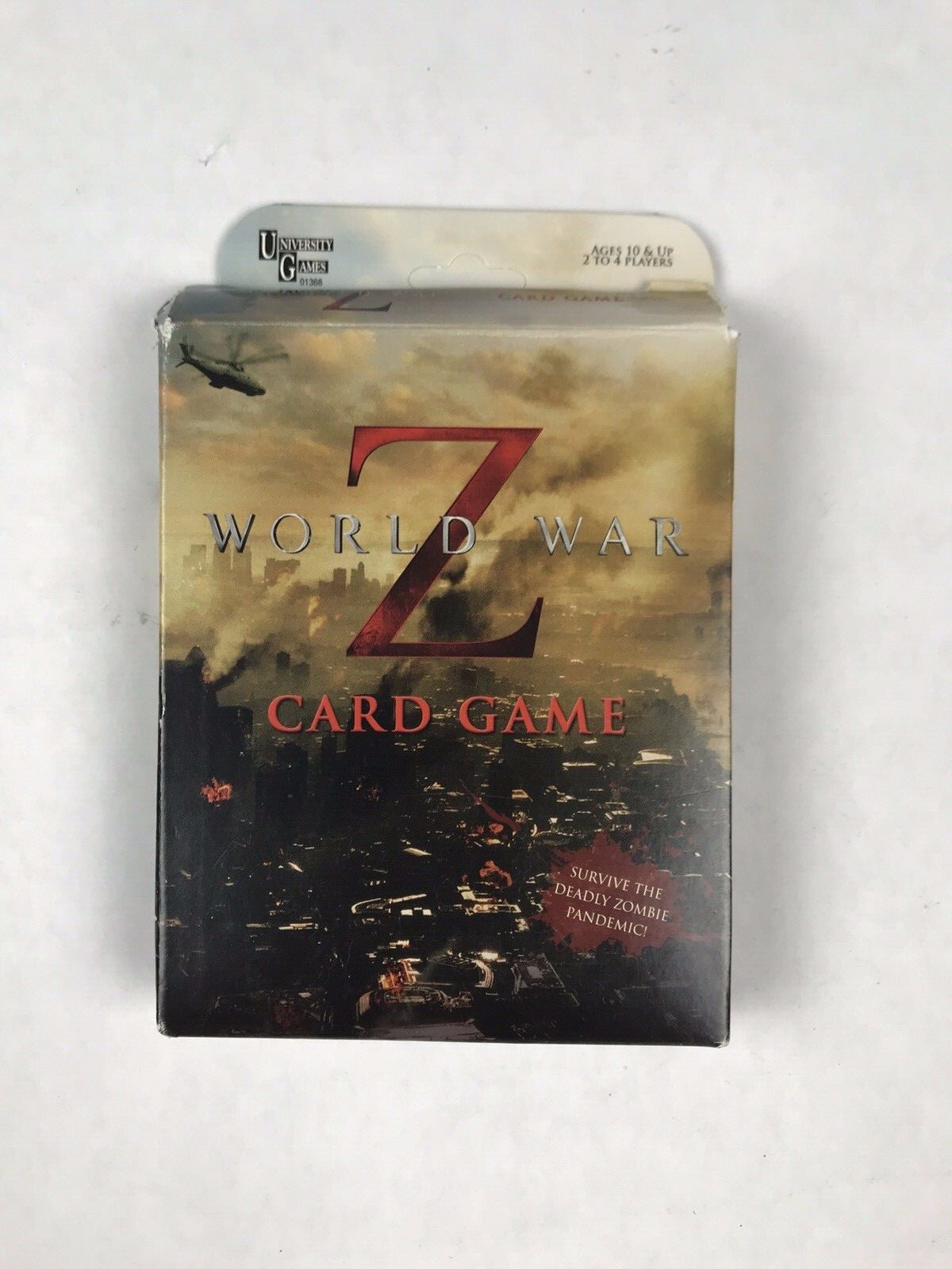 World War Z 2014 Card Game Survive the Deadly Zombie Pandemic Ages 10+