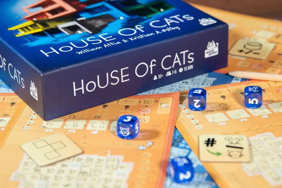 House Of Cats Board game-New-Seale-Free Shipping