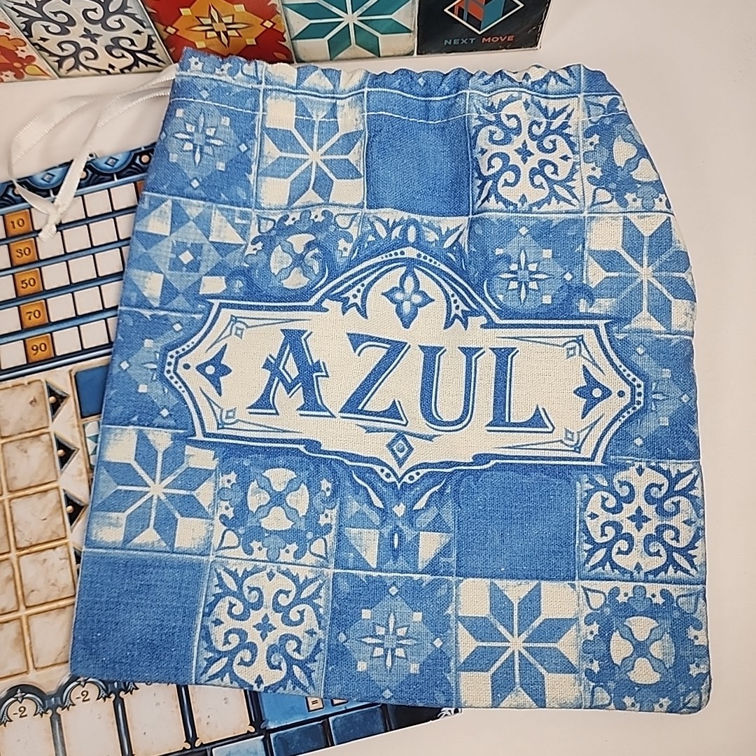 Azul Strategy Board Game 100% Complete Mosaic Tile Placement 2018 Next Move Game