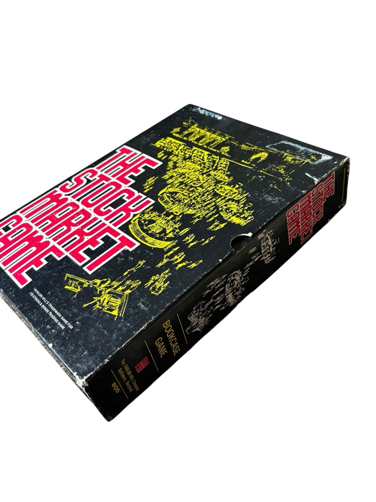VTG The Stock Market Game 1970 Board Game Avalon Hill Company Complete Bookshelf