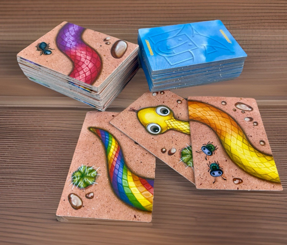 Gamewright Hisss The Colorful Snake-Making Tile Game-All 50 Tiles-No Manual