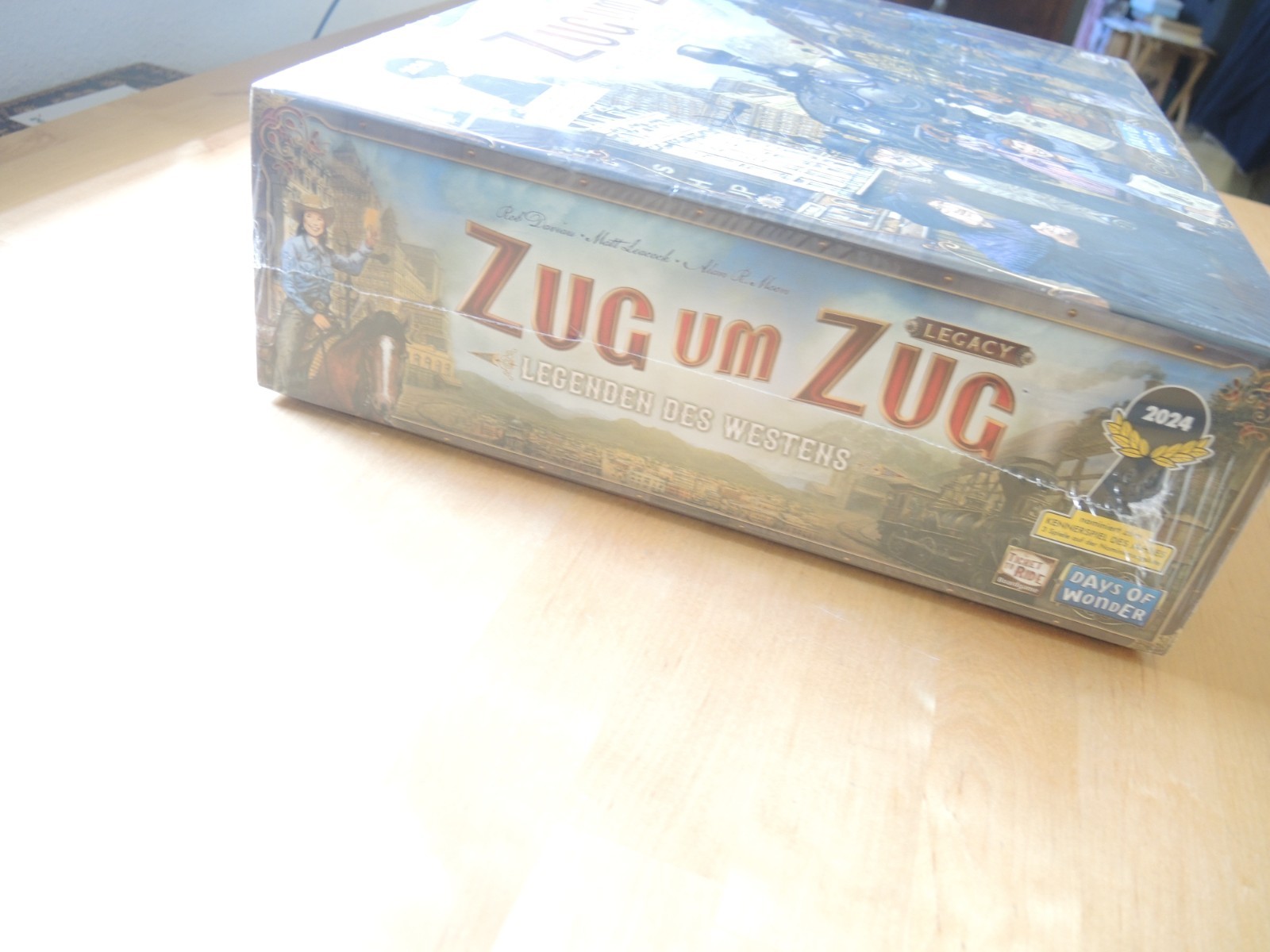 Ticket to Ride Legacy Days of Wonder Board Game Original Packaging New Still Sealed