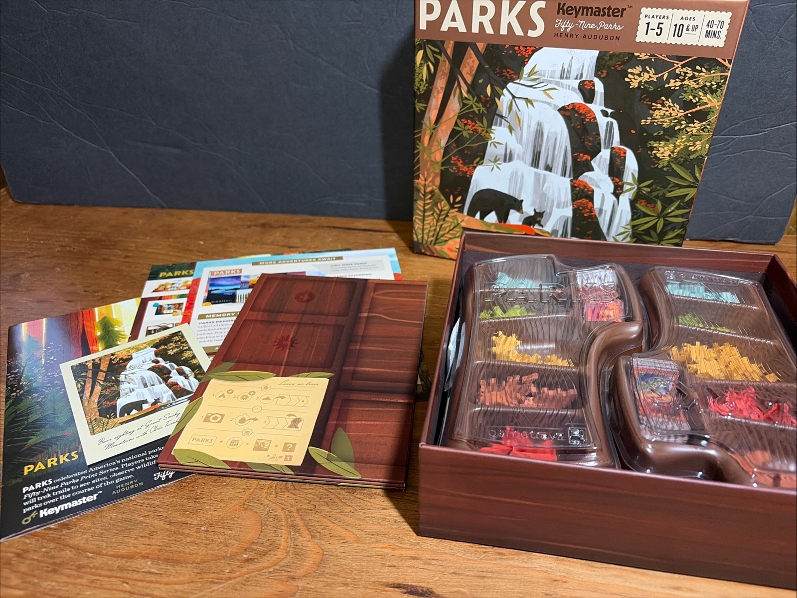 Parks Keymaster Fifty-nine Parks Board Game 2021 Version 1.1 COMPLETE