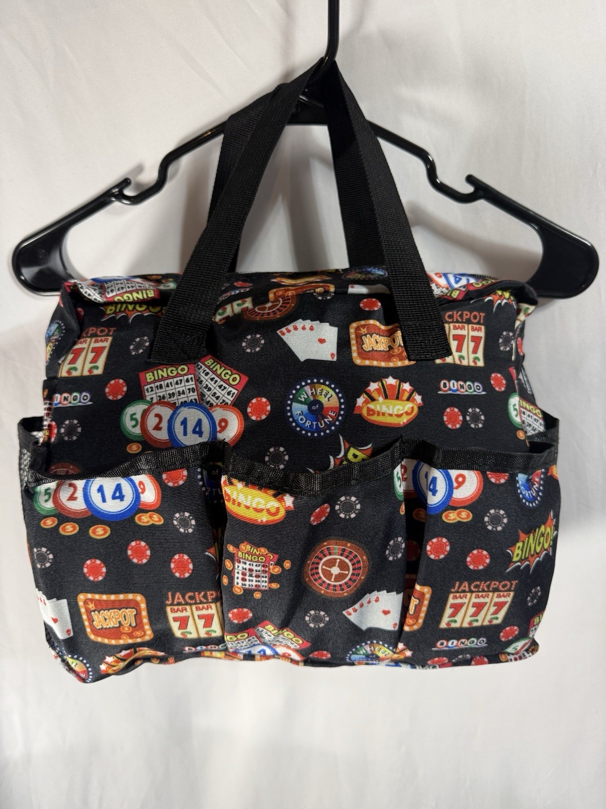 Bingo Bags with Pockets for Bingo Daubers Dabbers Dobbers Dotters Bingo Bag.