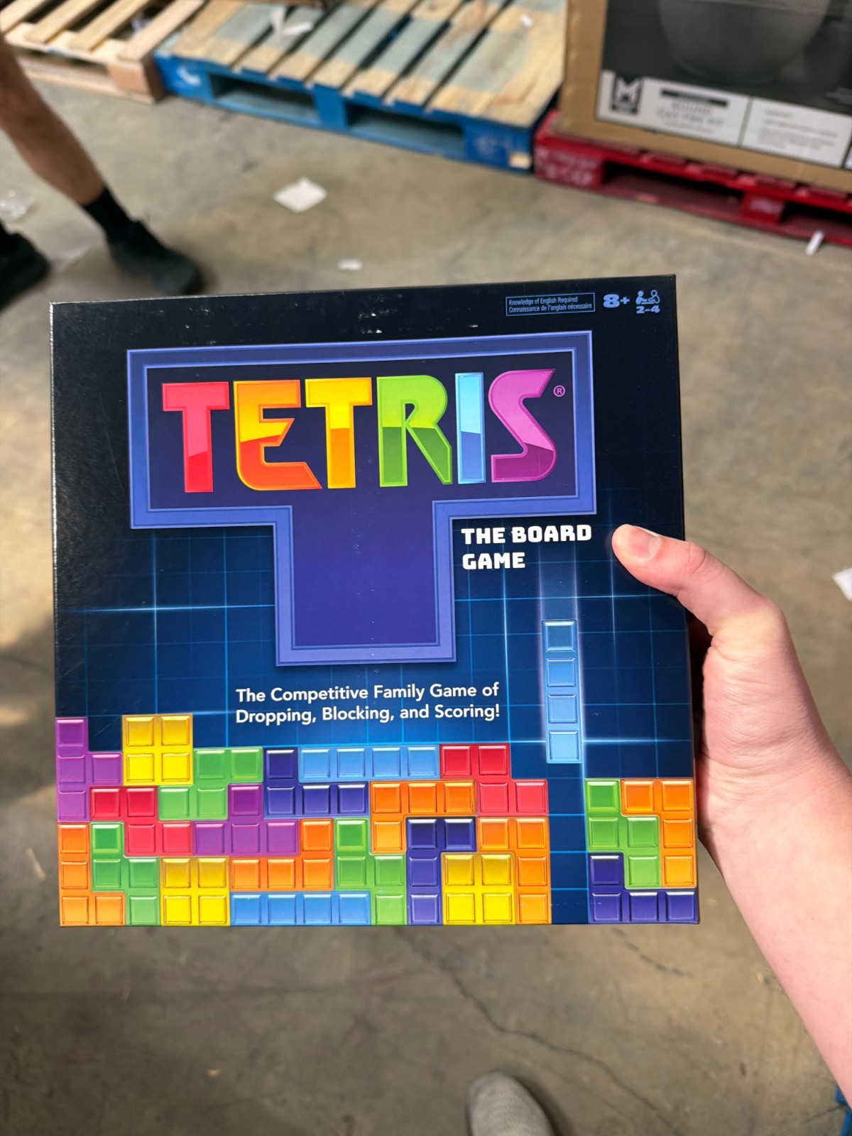 Spin Master Games, Tetris The Board Game, Play the Classic Puzzle Game Tetris…