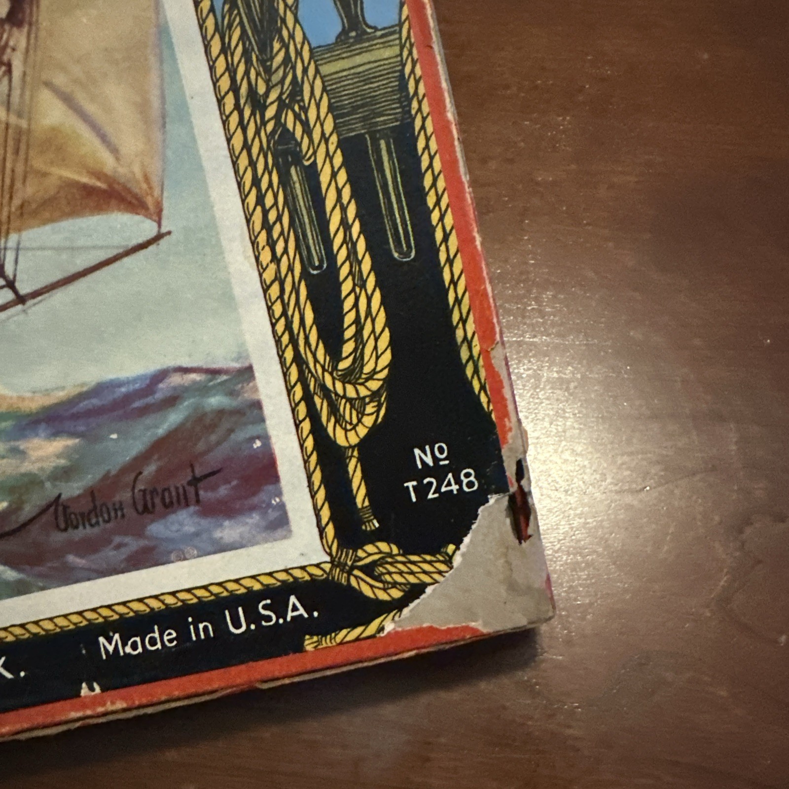 Saml Gabriel Sons & Co Clipper Race Game Rare Vintage