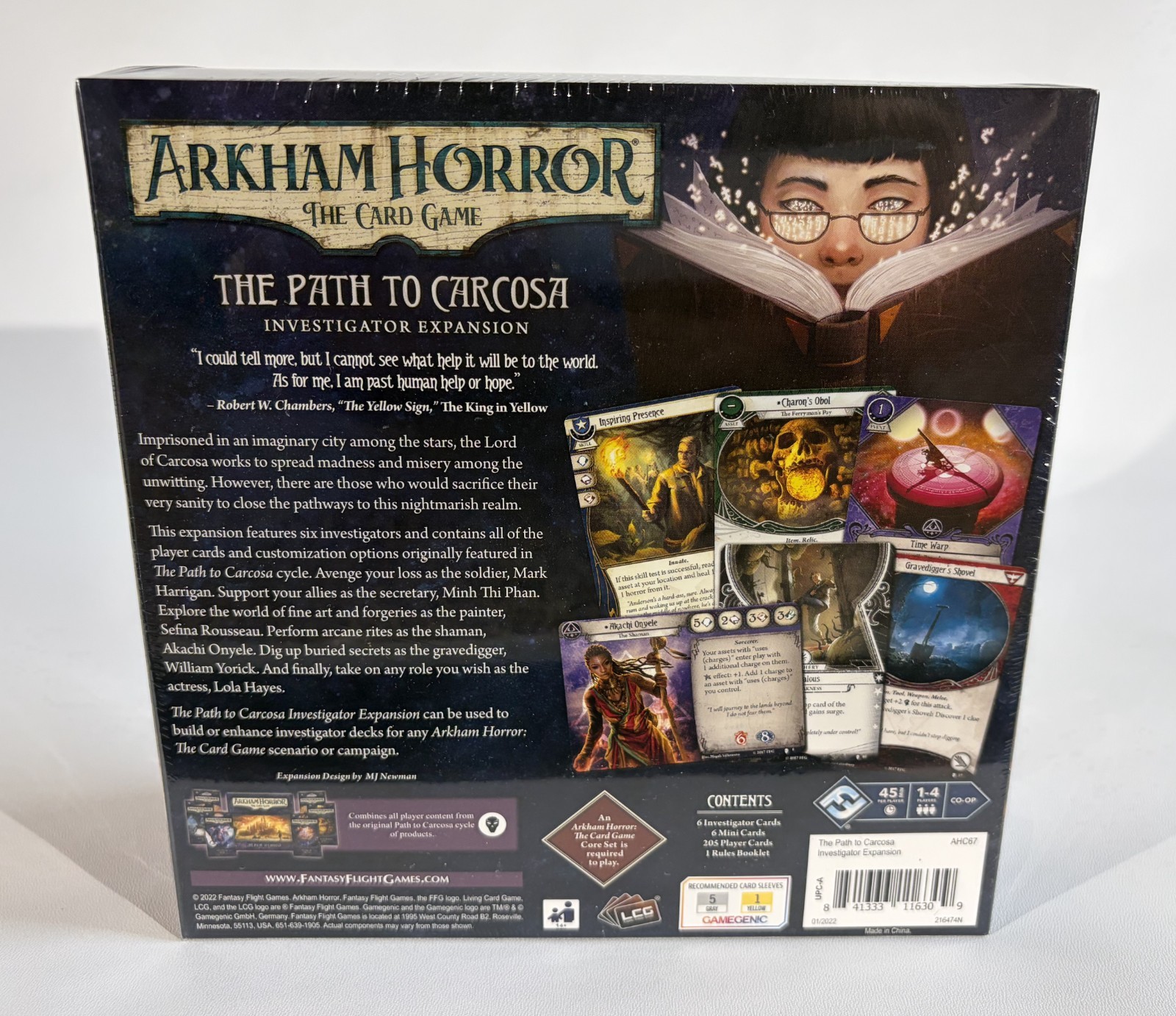 Arkham Horror The Card Game The Path to Carcosa Investigator Expansion | NIS