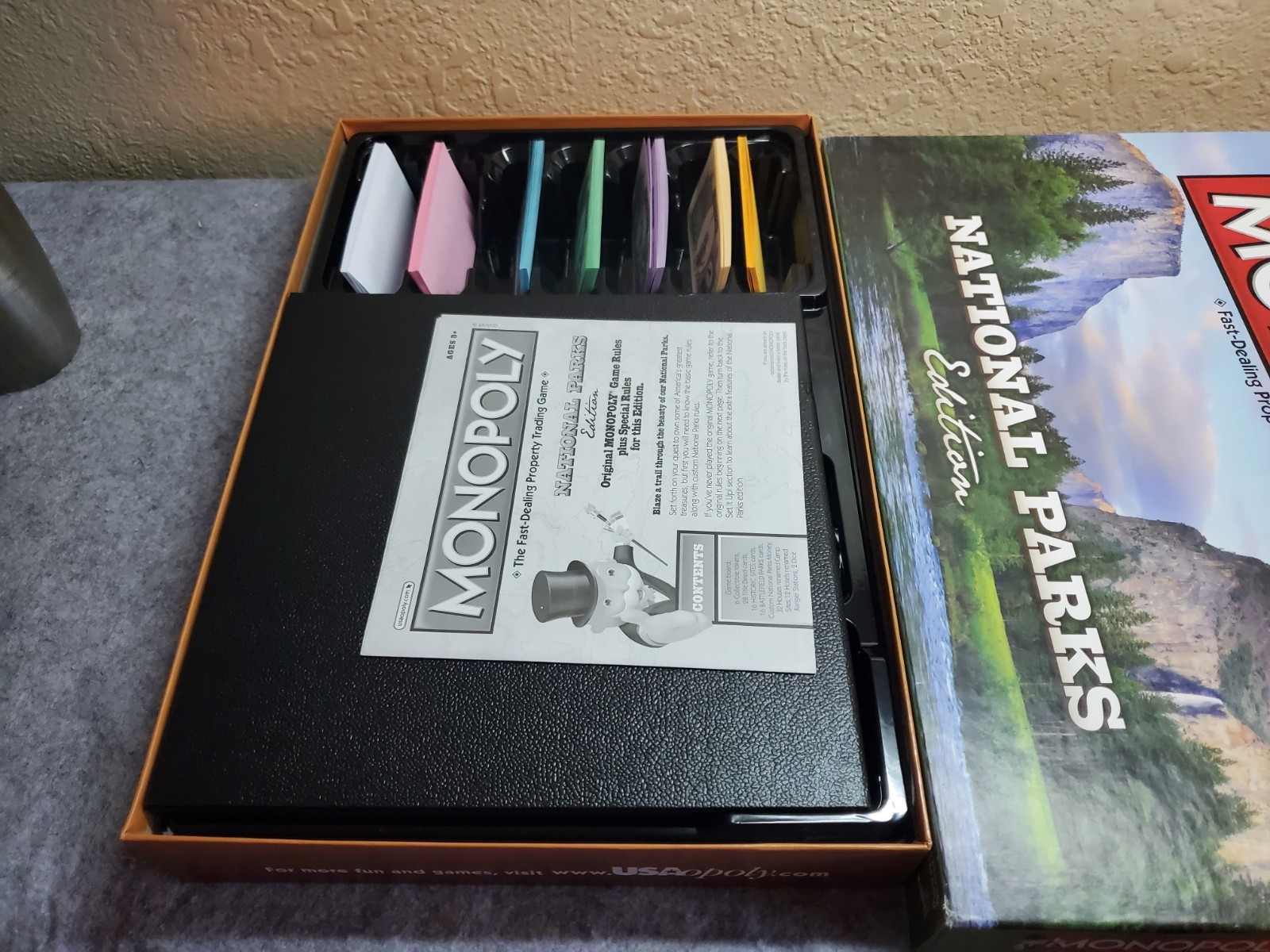 Monopoly National Parks Edition 2014 100% Complete Family Board Game