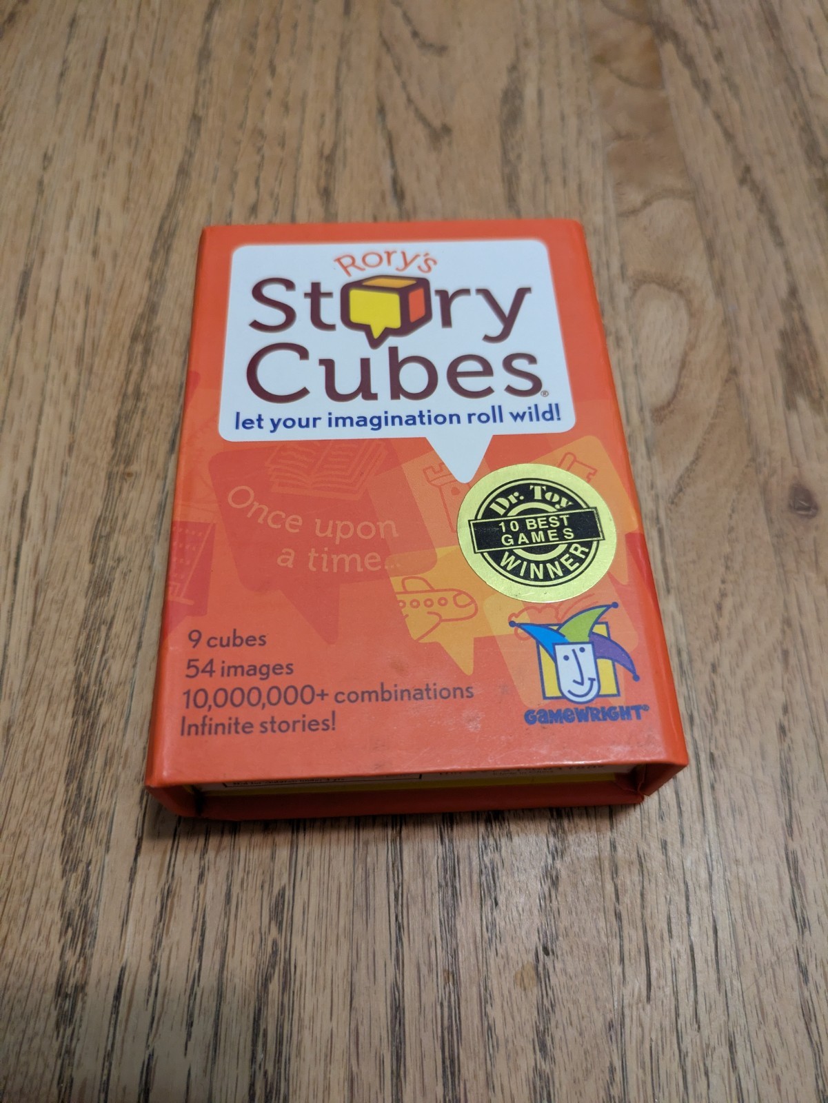 GameWright Rory’s Story Cubes Let Your Imagination Roll Wild Ages 8+ Game