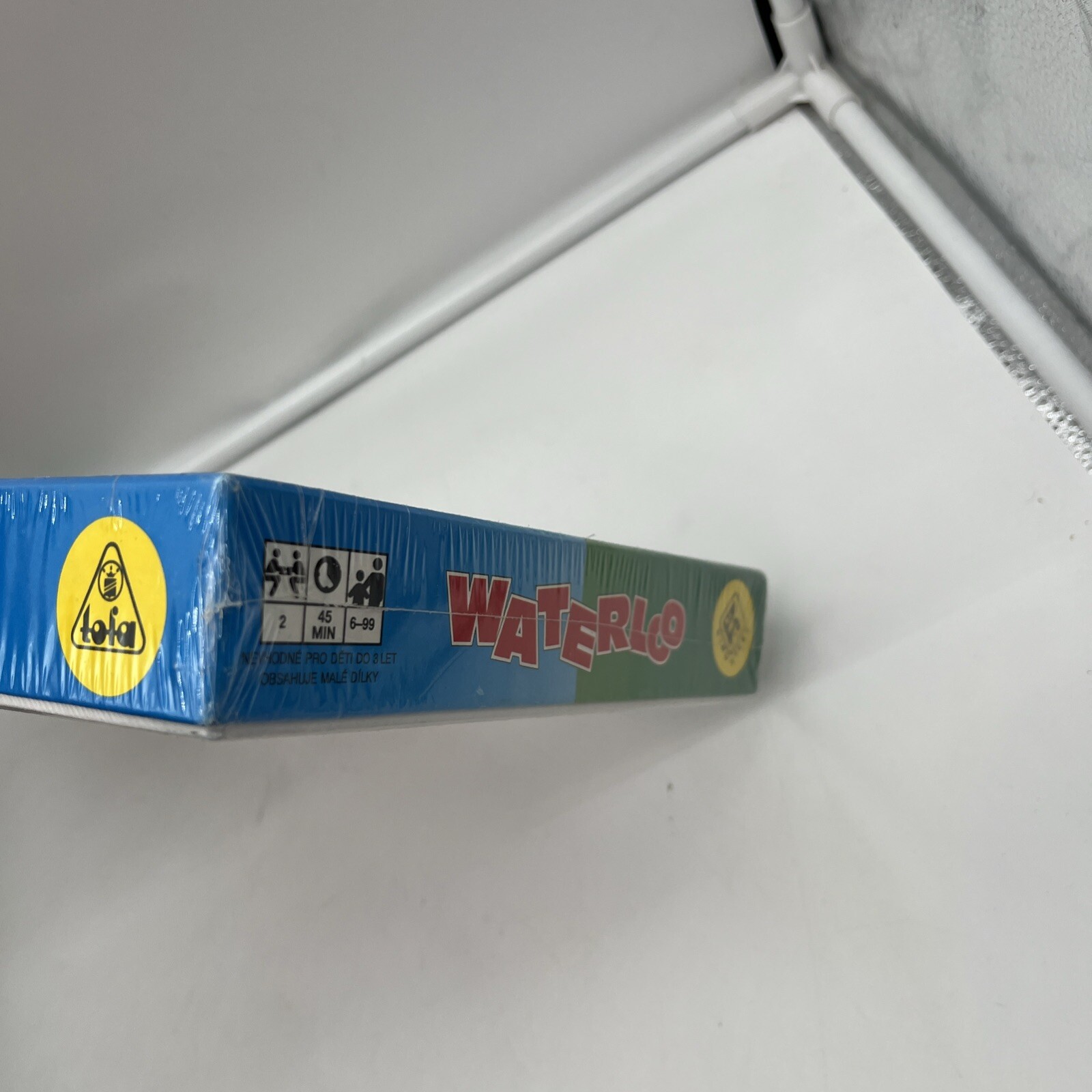Waterloo Board Game New Box Damage Czech? Rare?
