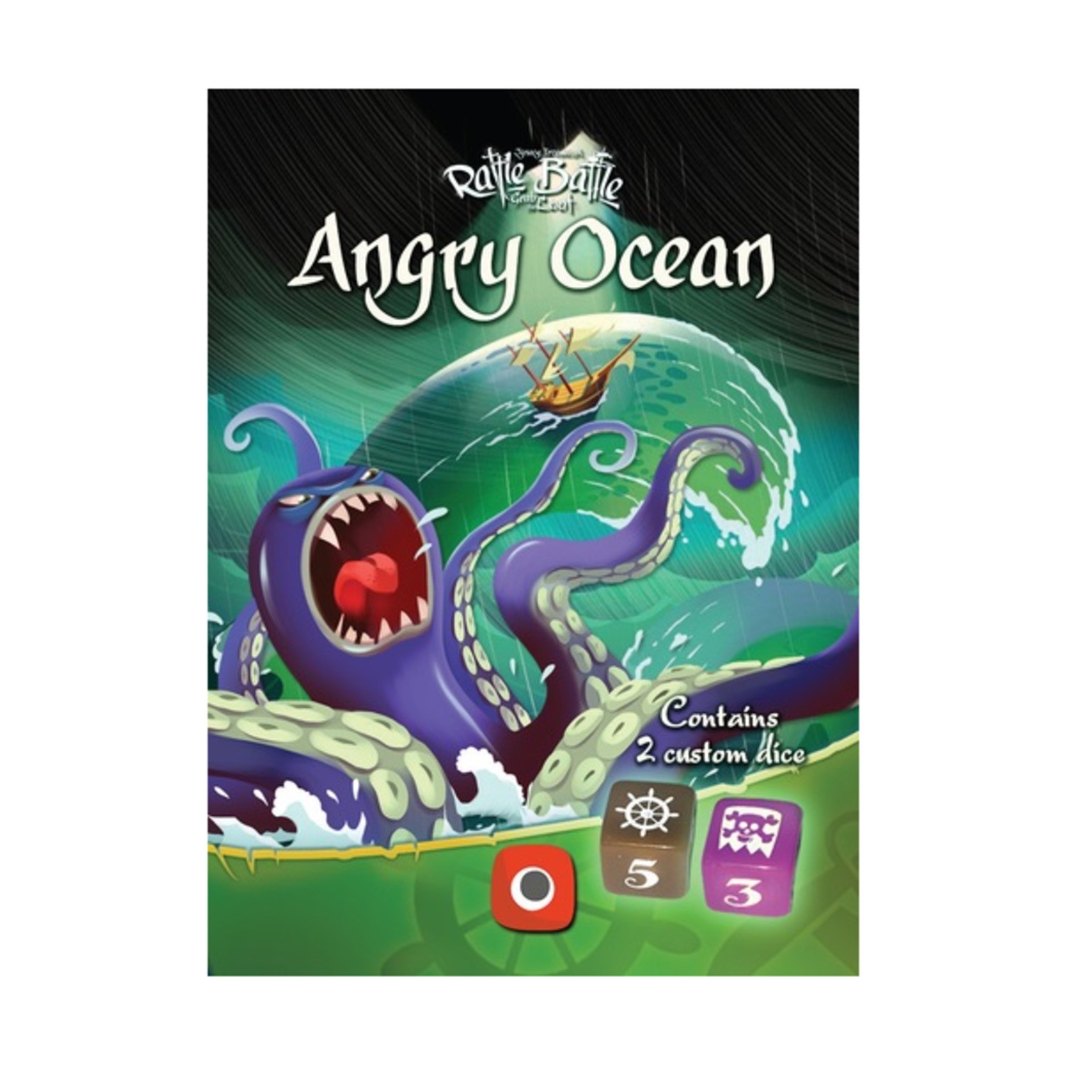 Boardgame Rattle, Battle, Grab the Loot – Angry Ocean Expansion New