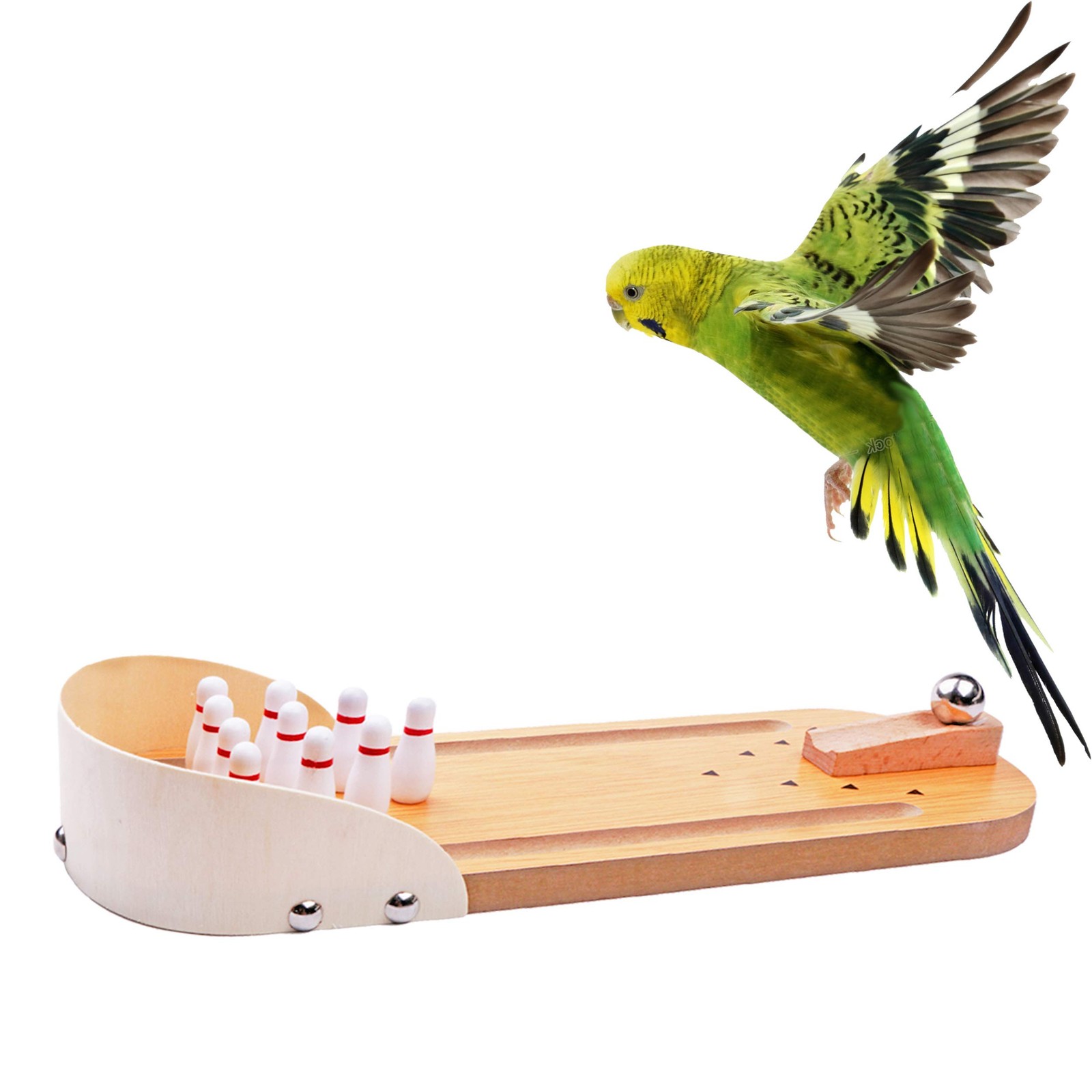 Table Top Mini Bowling Game Set Tabletop Wooden Board Mini Arcade Desktop Tiny