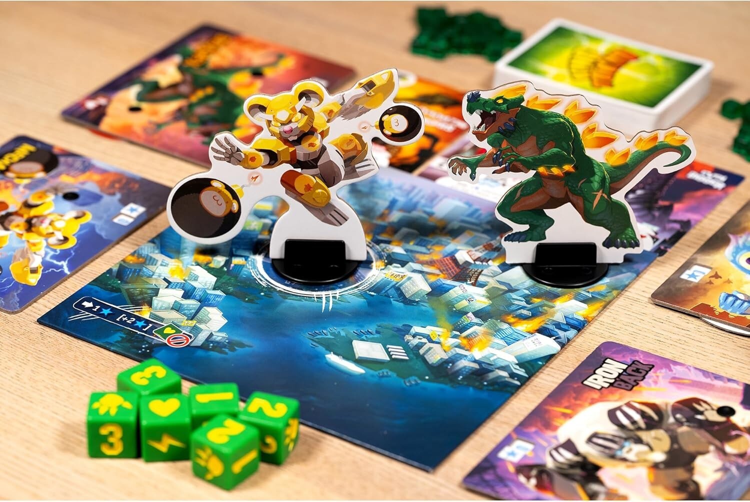 Origins King Of Tokyo Board Game Iello Games New Monsters Intro Simplified 70183