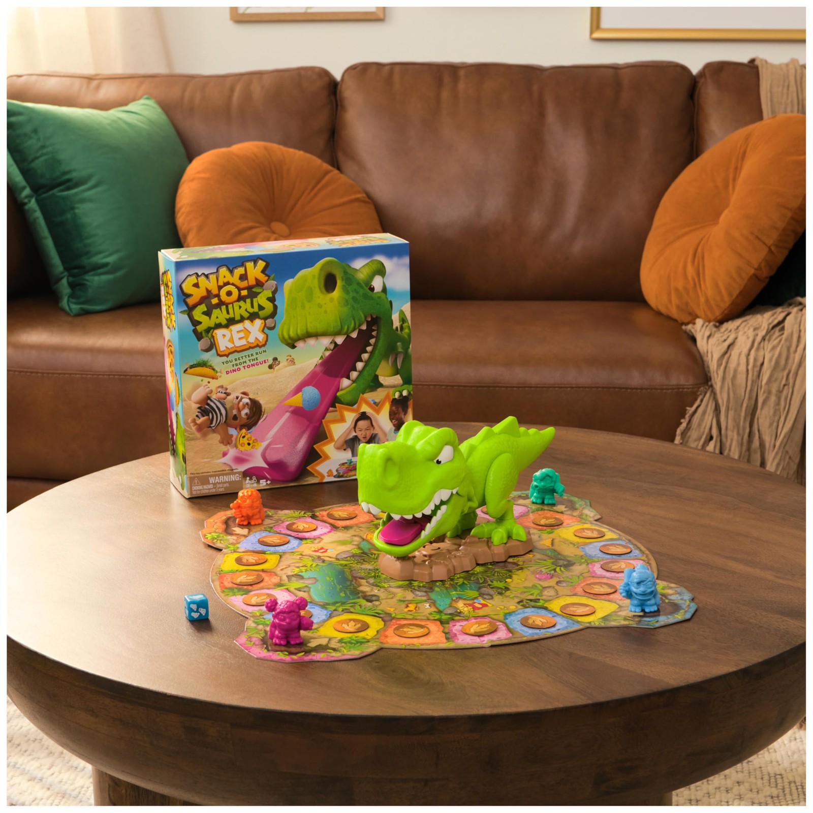 Snack O Saurus Rex Board Game Family Fun For Kids Ages 5 And Up