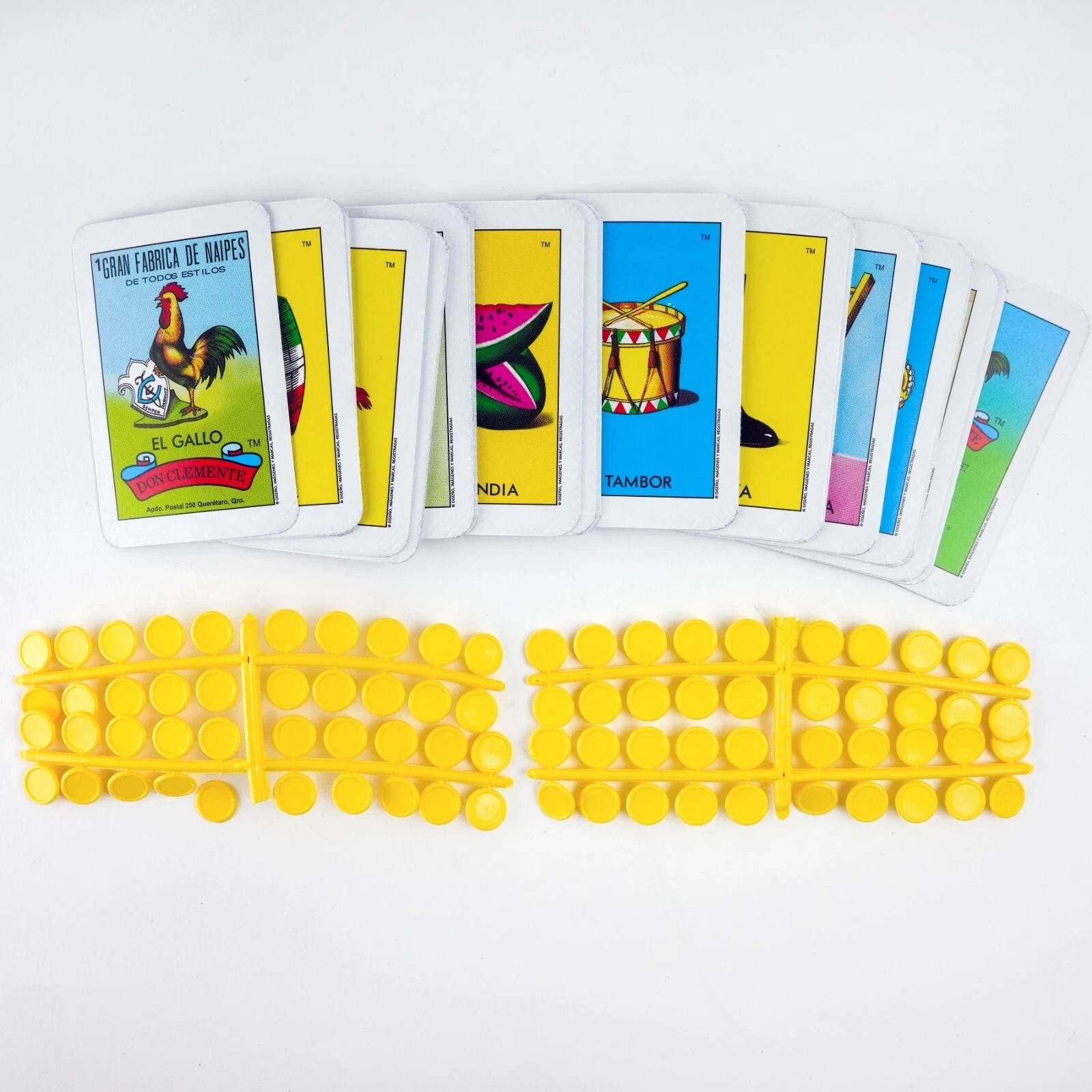 Don Clemente Authentic Loteria Card Game, Box Edition