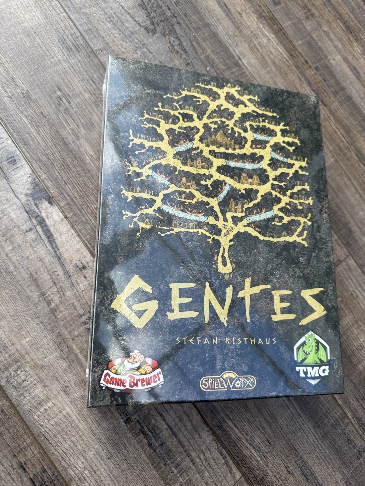 Gentes Board Game, Sealed But Shelf Worn