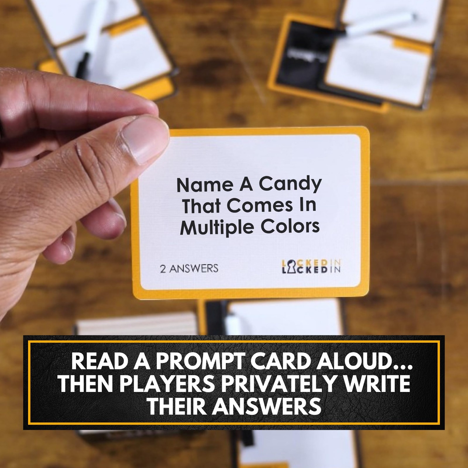Party Card Game – 400 Prompt Cards – Fun Game for Game Night, Parties & Icebr…