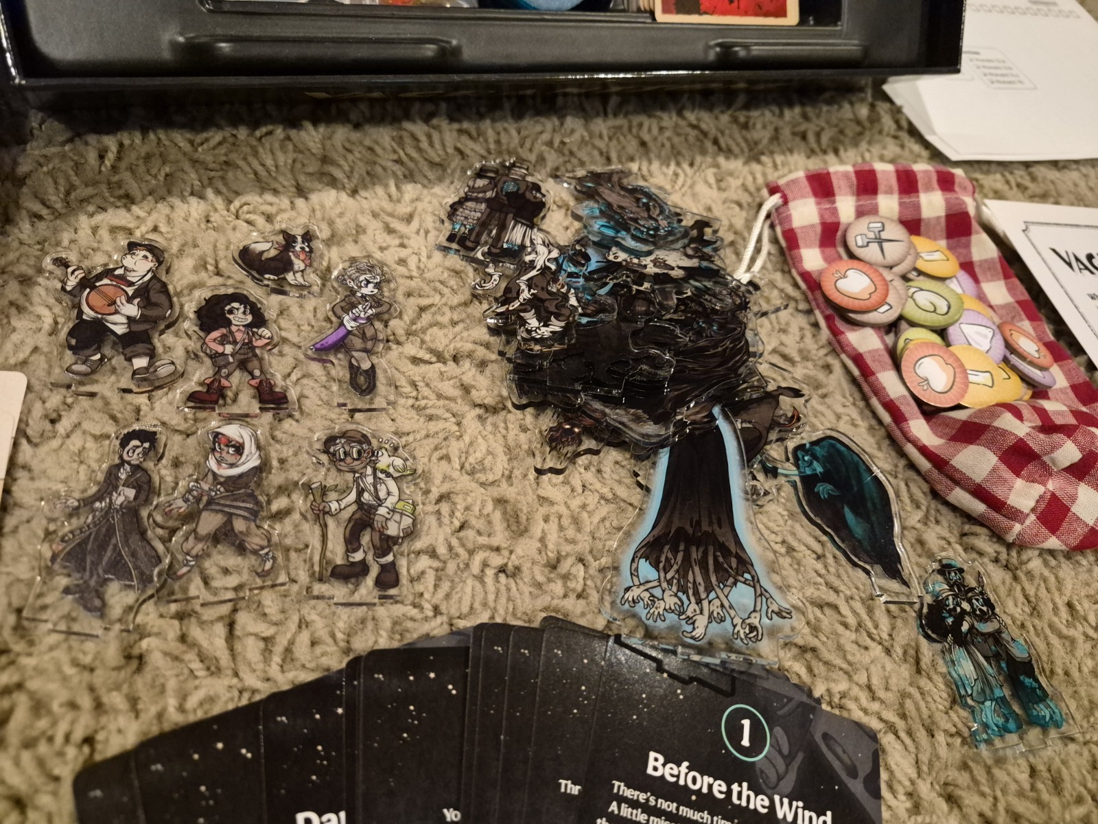 Wyrd Games Vagrantsong Spooky Board Game Complete Game 1+ Players 14+