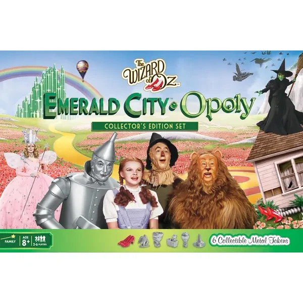 The Wizard of Oz Emerald City Opoly | Collector’s Edition Set