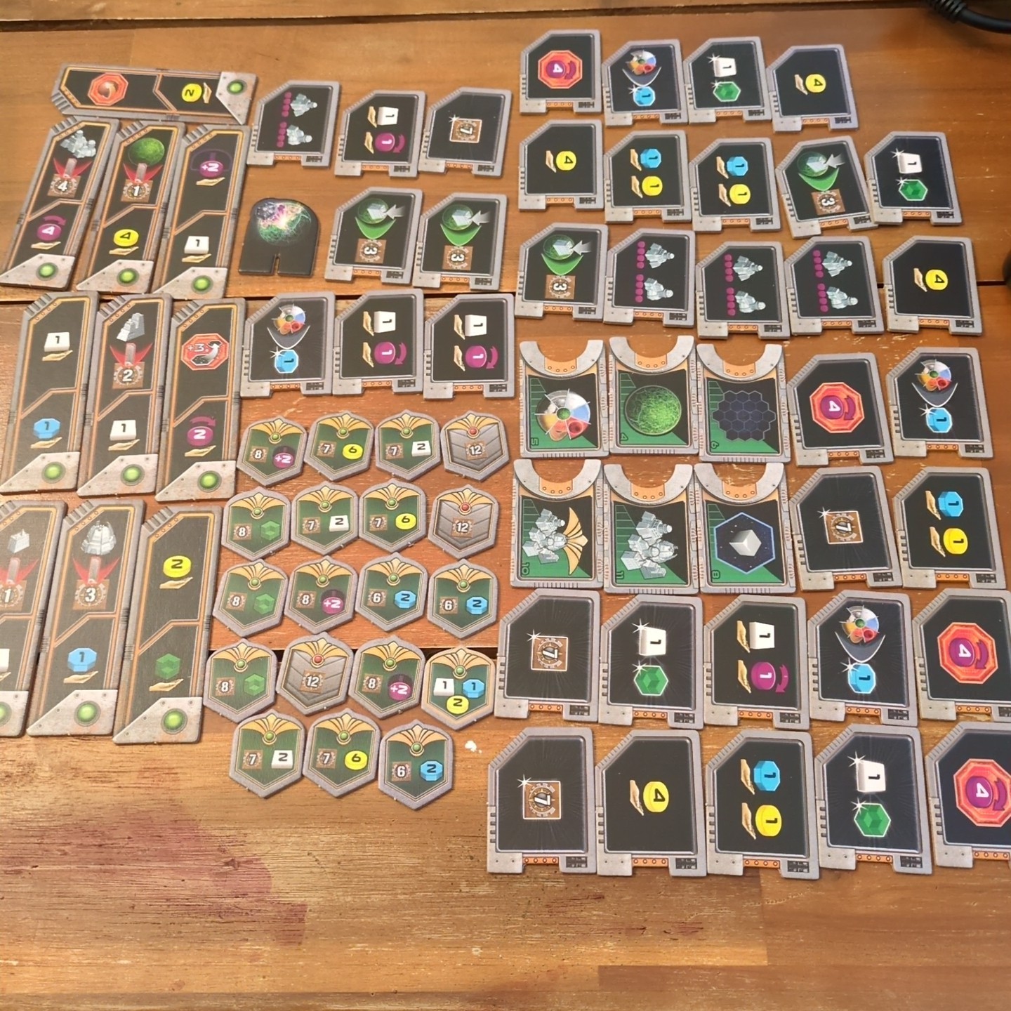 *Missing 1 Piece* Gaia Project Board Game With Folded Insert Z-Man Games