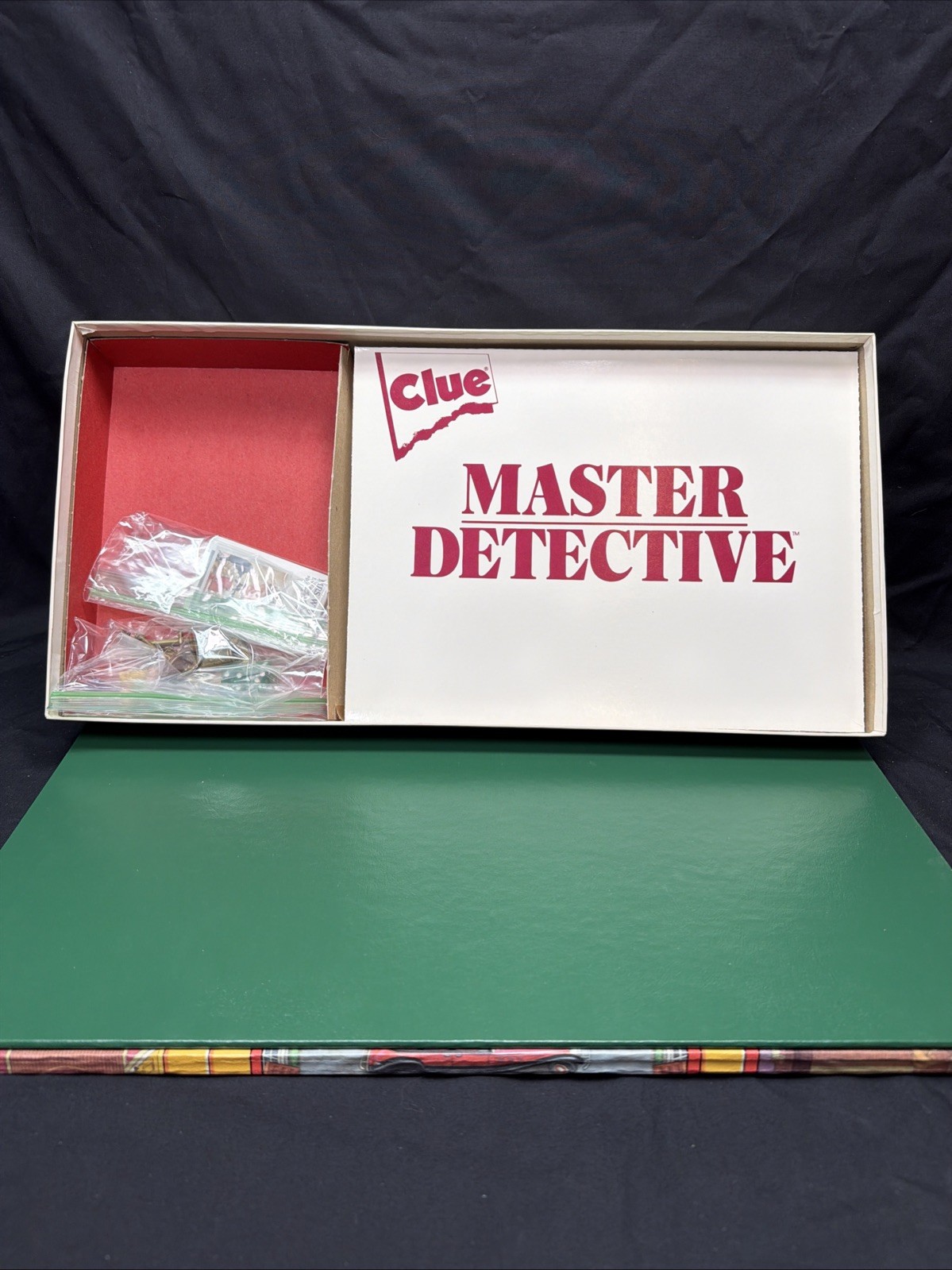 Clue Master Detective Board Game Parker Brothers Complete Vintage 1988