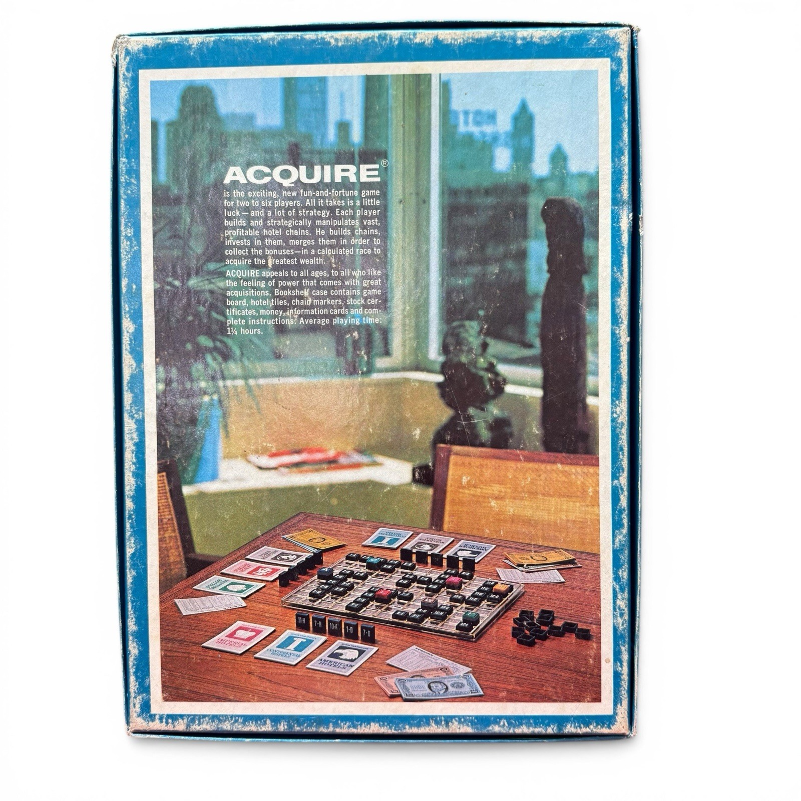 Avalon Hill Board Games Win, Place & Show Thoroughbred Horse Racing & Aquire 70s