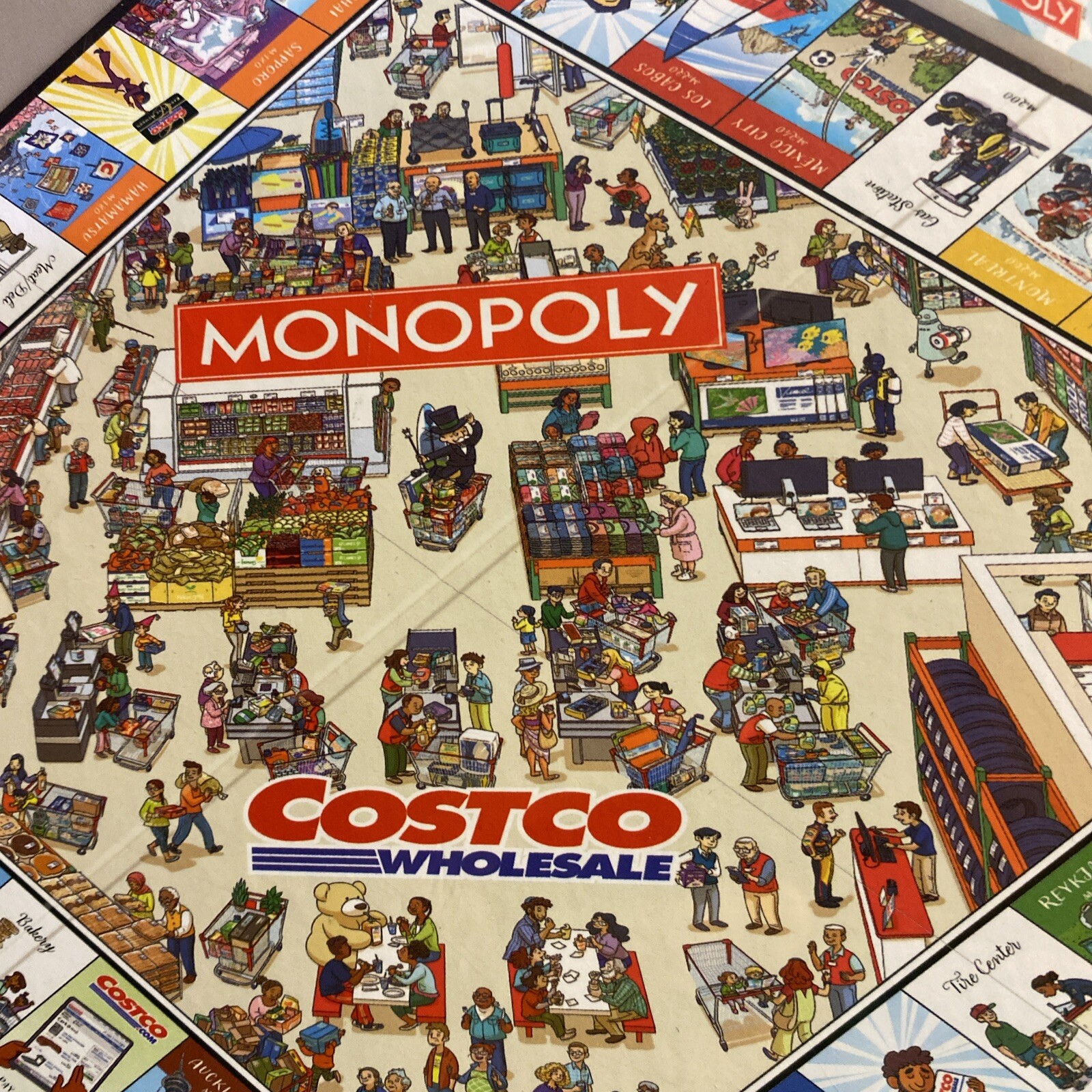 Costco Monopoly Board Game Special Edition by WS Game Company Hasbro NEW SEALED!