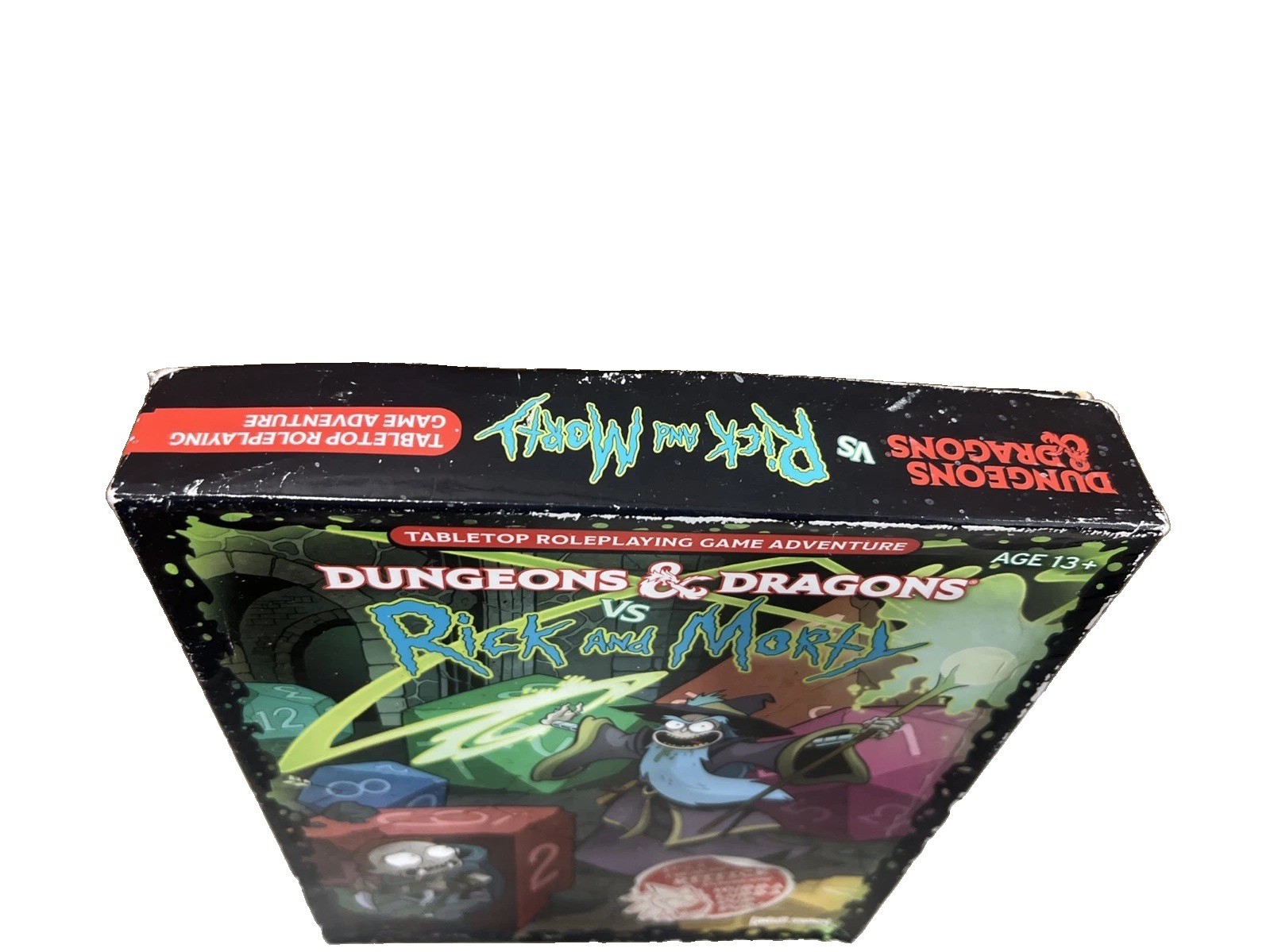 Dungeons And Dragons VS Rick And Morty D&D Tabletop Role Playing Game -COMPLETE!