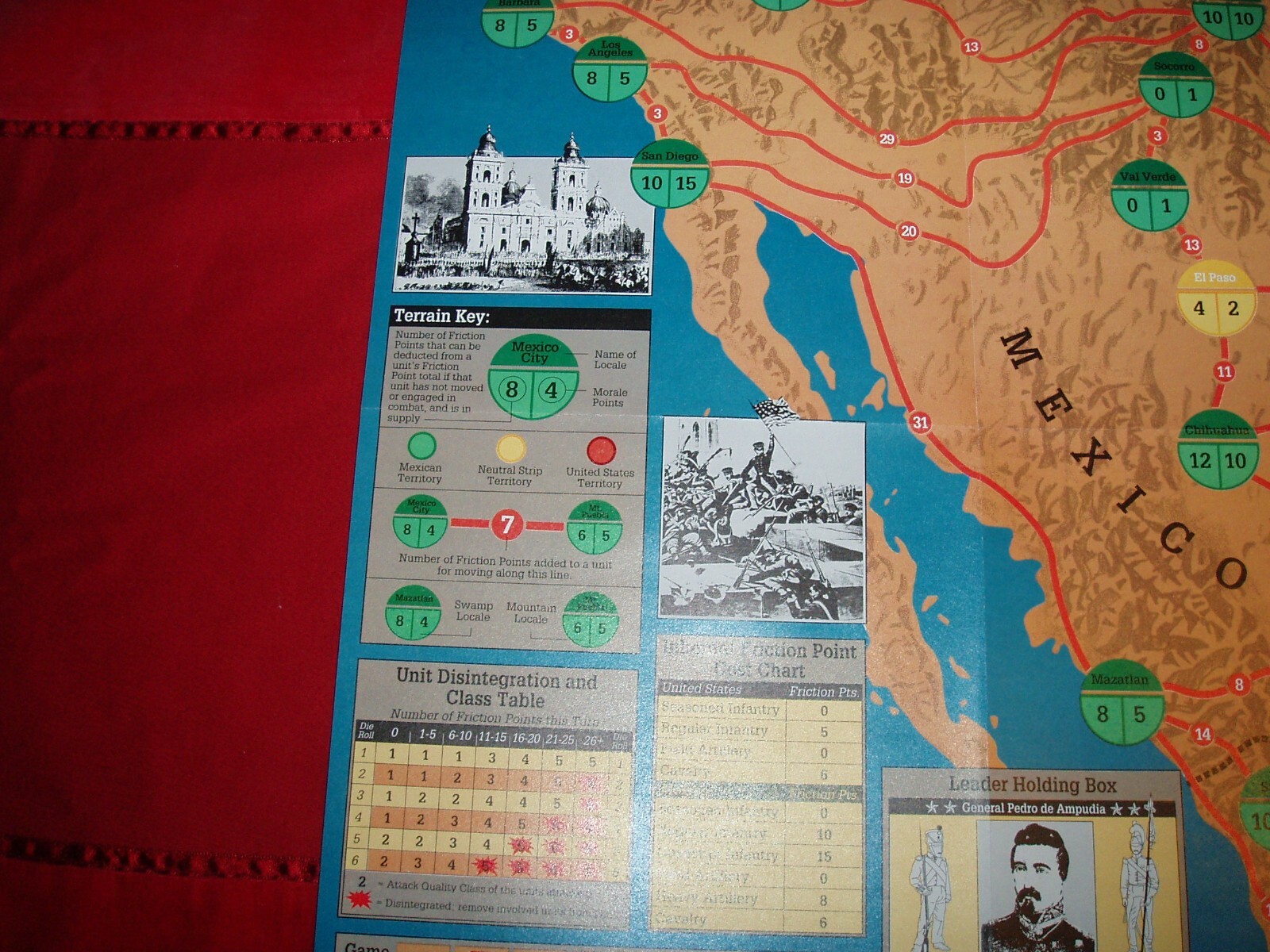 Mexican War 1846-47 Rush for Glory S&T 127 Strategy&Tactics SPI Collector Copy