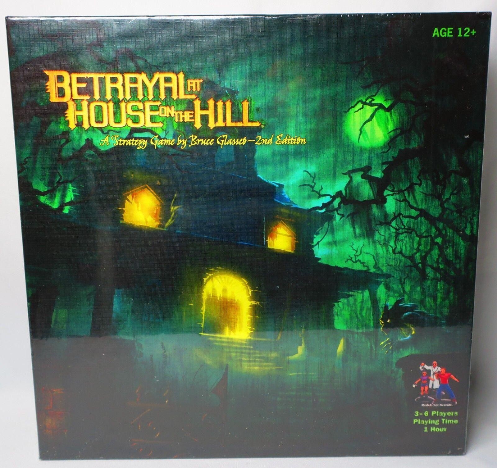 Betrayal at House on the Hill Board Game 2nd Edition Strategy Game by Bruce Glas