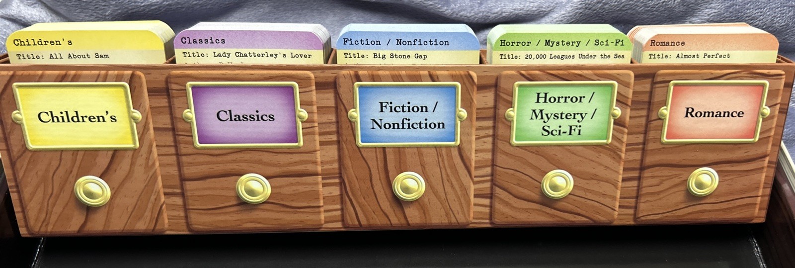 2005 Liebrary Board Game Where The First Line Speaks Volumes! Excellent Shape!