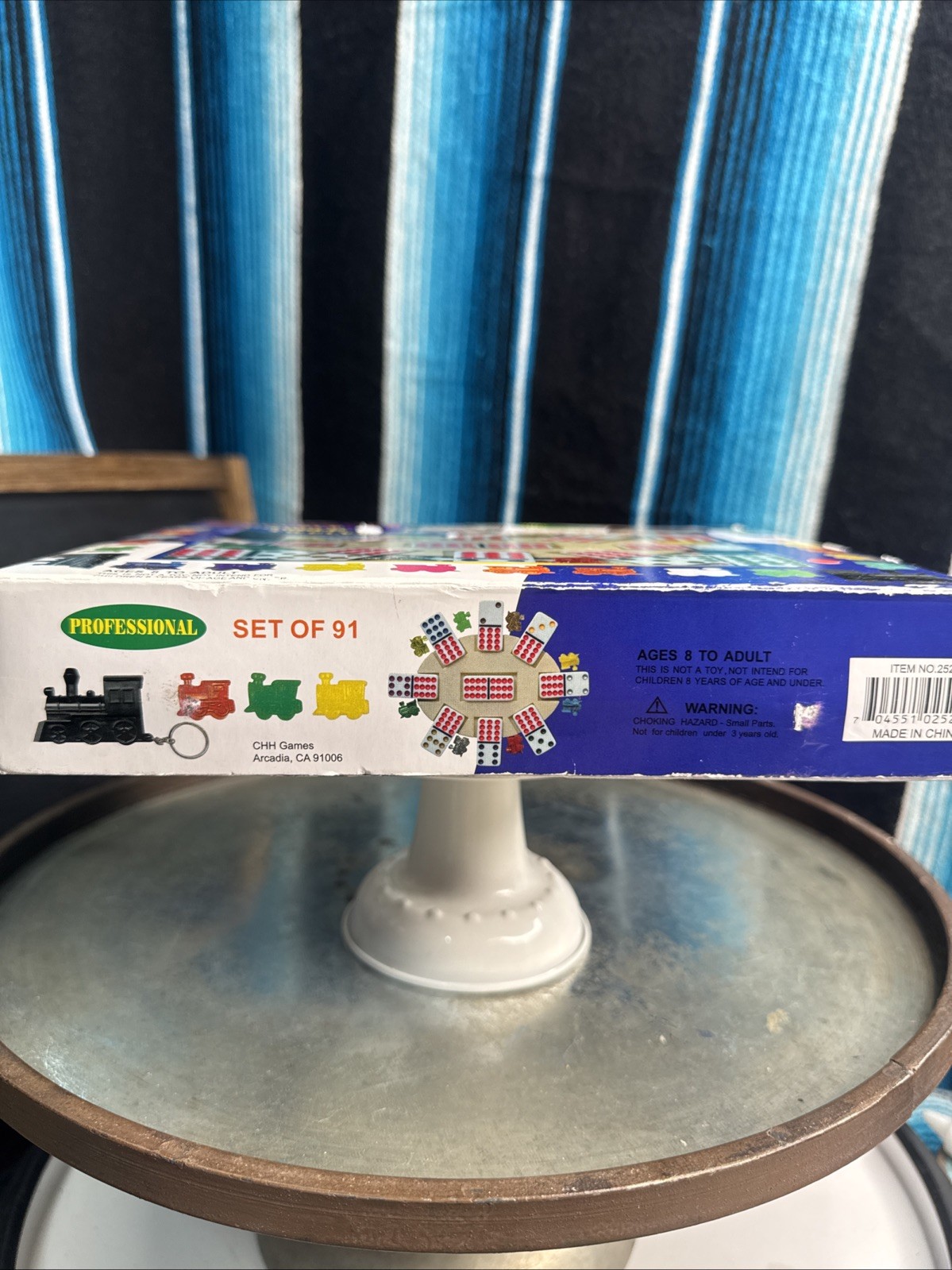 New Mexican Train Double Twelve Dominoes Set of 91-NOS