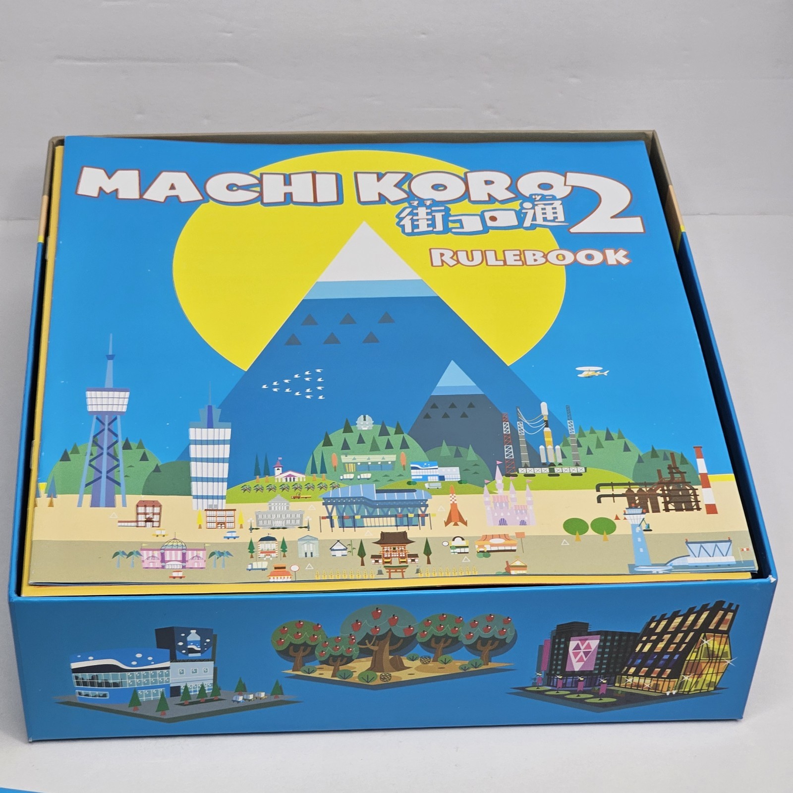 Machi Koro 2 Board Pandasauraus Game Complete