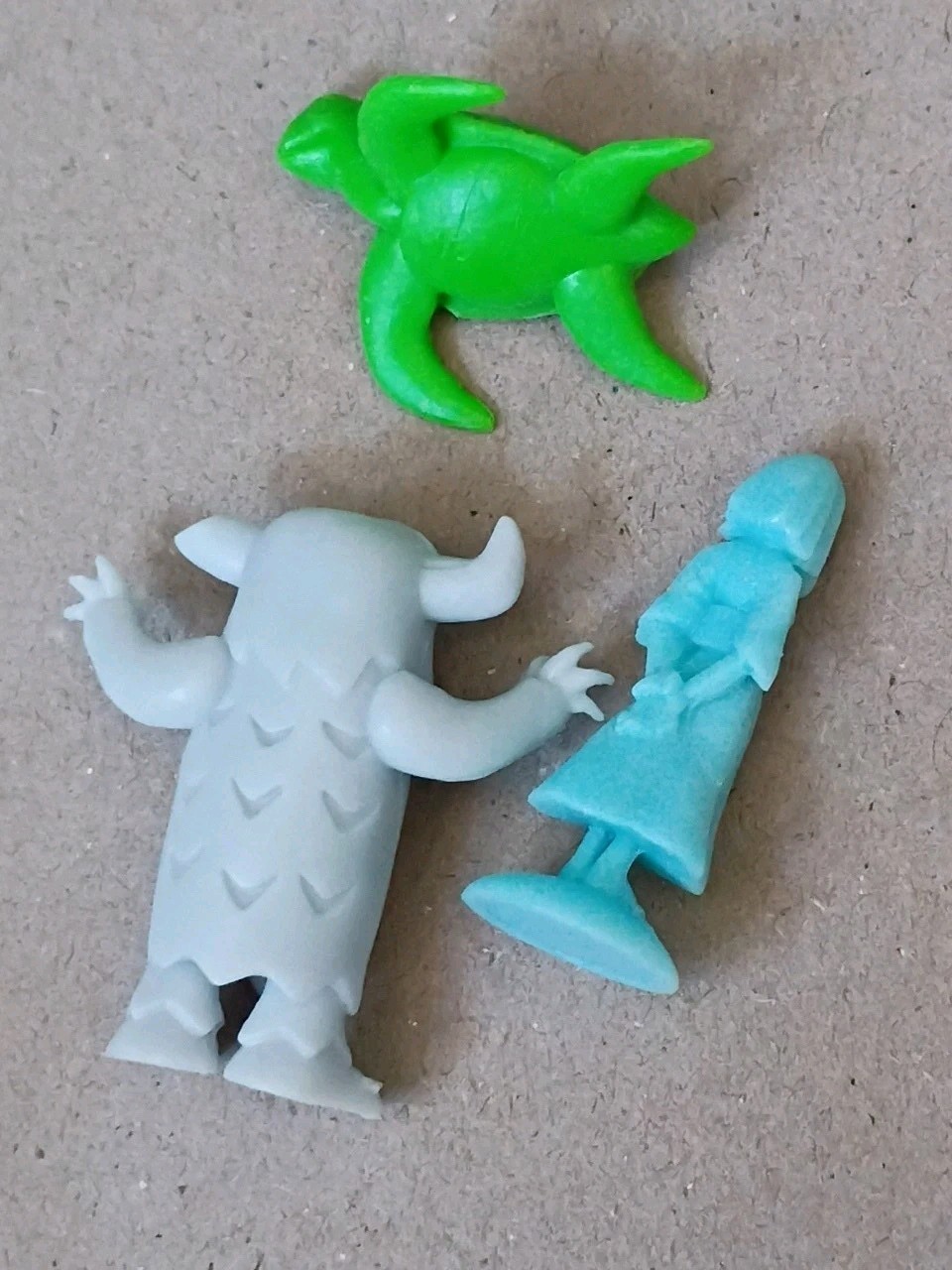 Machi Koro Legacy Replacement Game Figures Set Yokai Princess Turtle 3pc