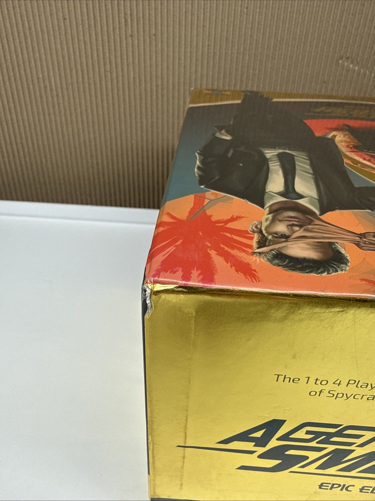 Agents of SMERSH Epic Edition Kickstarter Collector & Play mat Gold Board Game