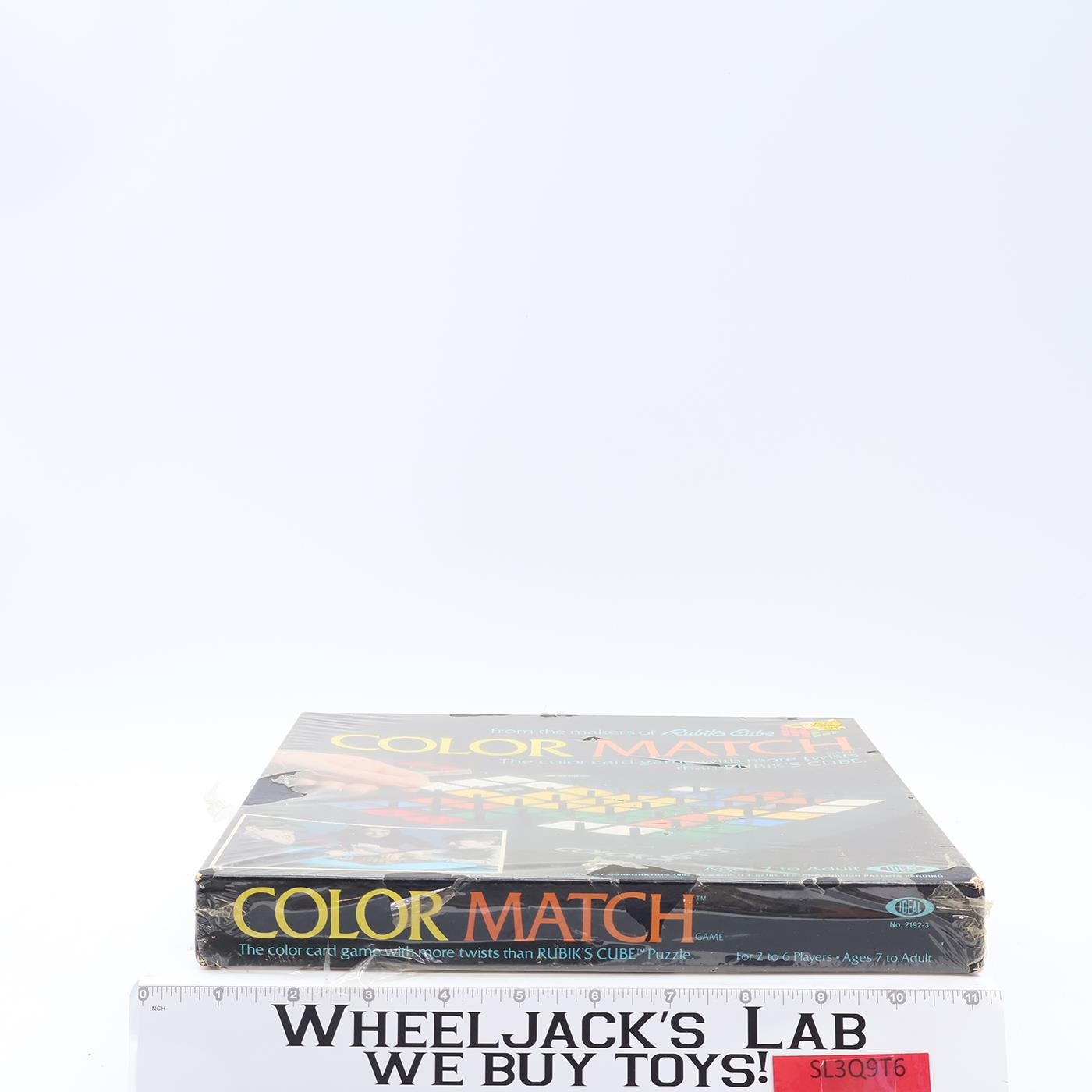 Rubik’s Cube Color Match Card Game 1982 Ideal Vintage NEW SEALED
